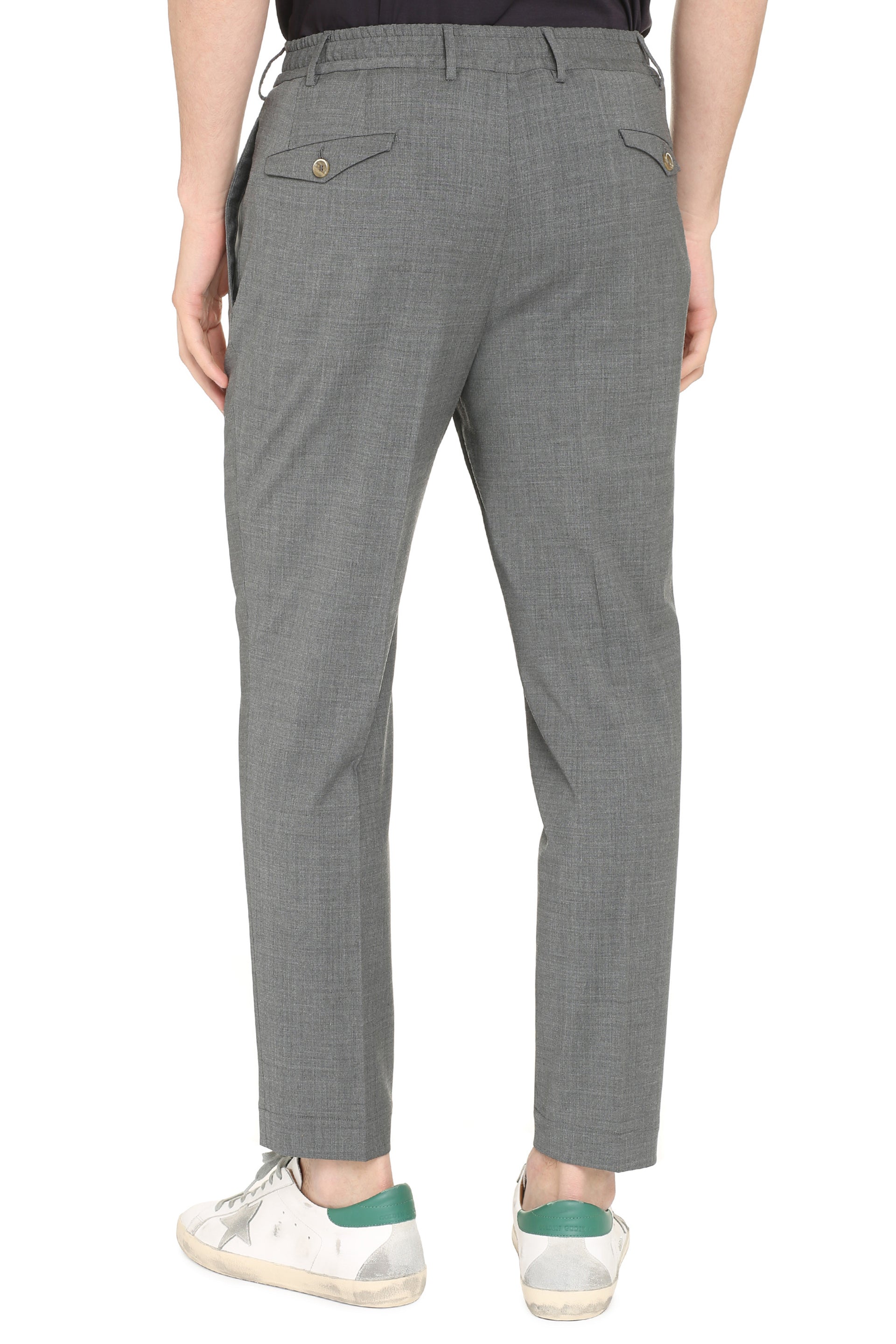 THE (Pants) - Wool blend tailored trousers