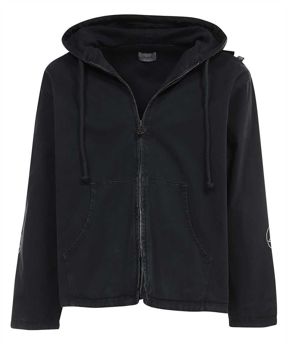 Hooded cotton jacket