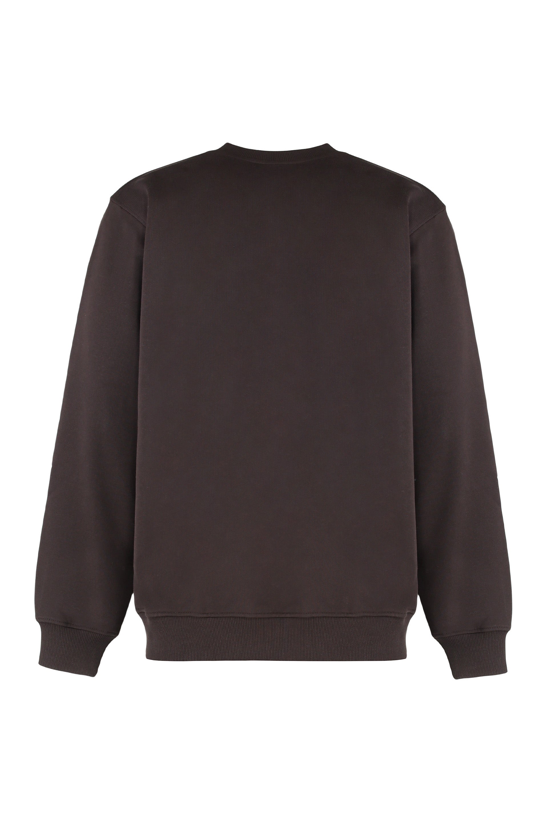 Slogan Classic crewneck sweatshirt in cotton