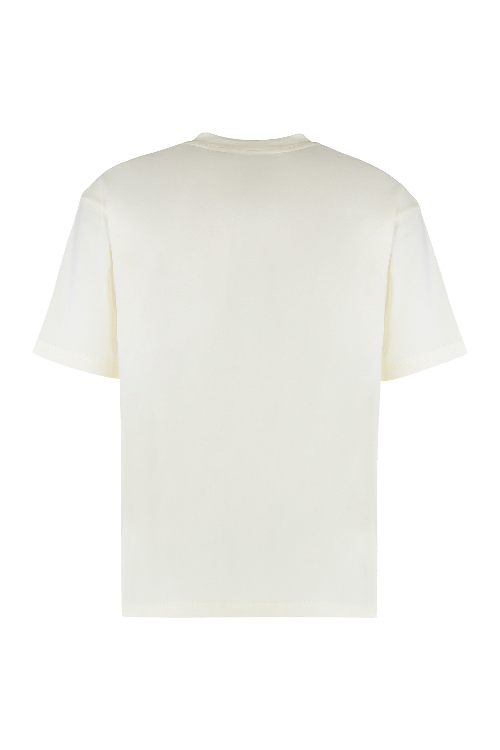 Ski crew neck T-shirt in cotton