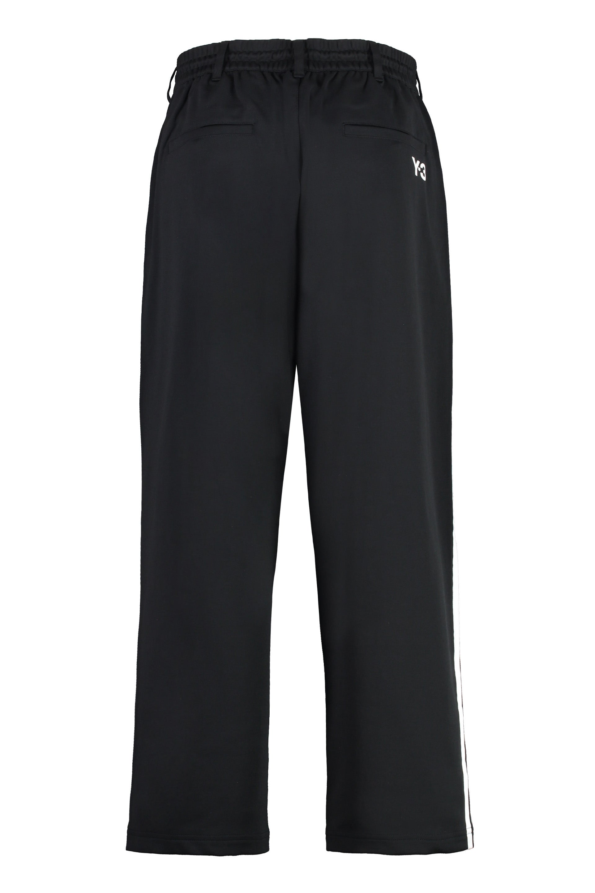 Techno fabric track pants