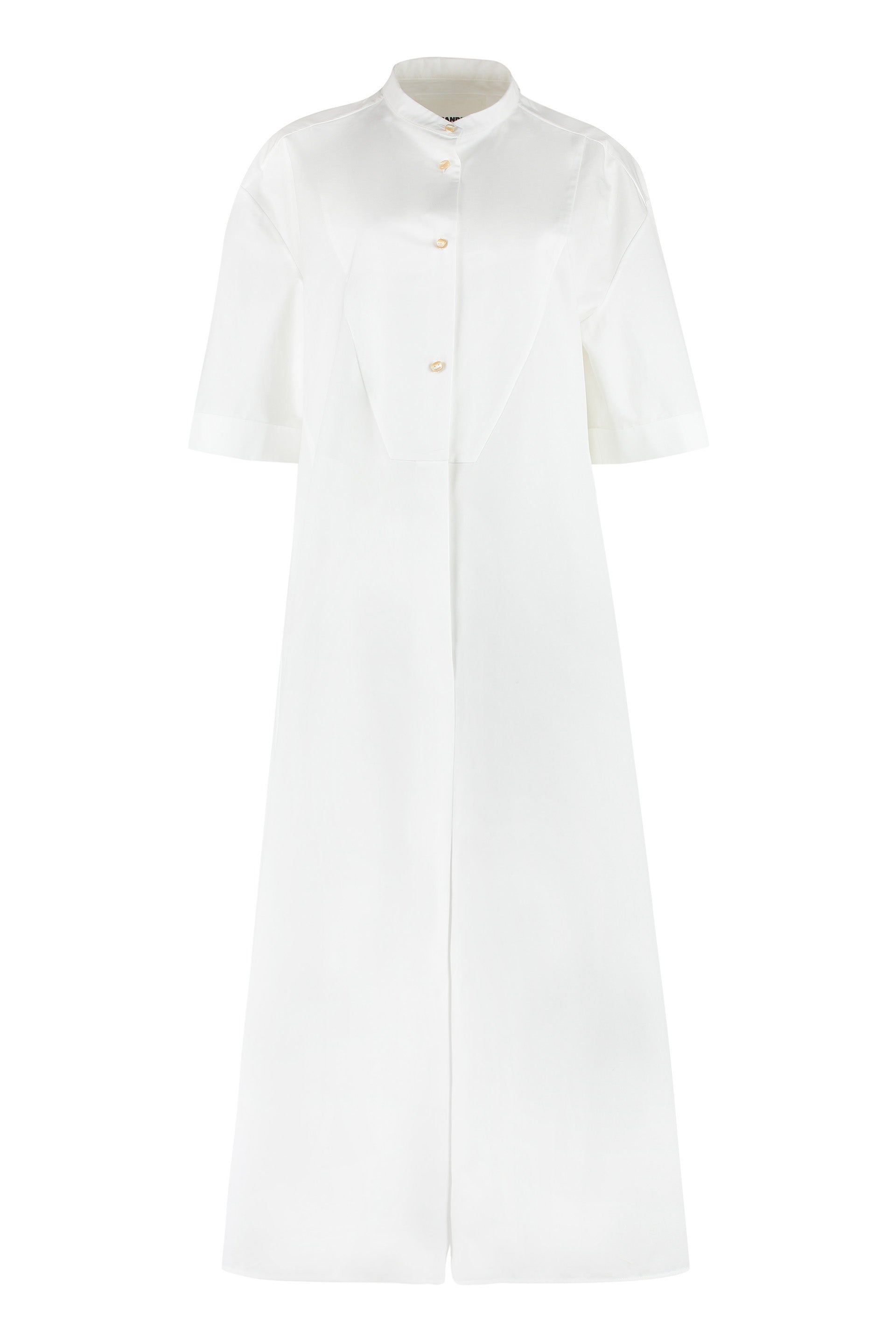 Cotton shirtdress