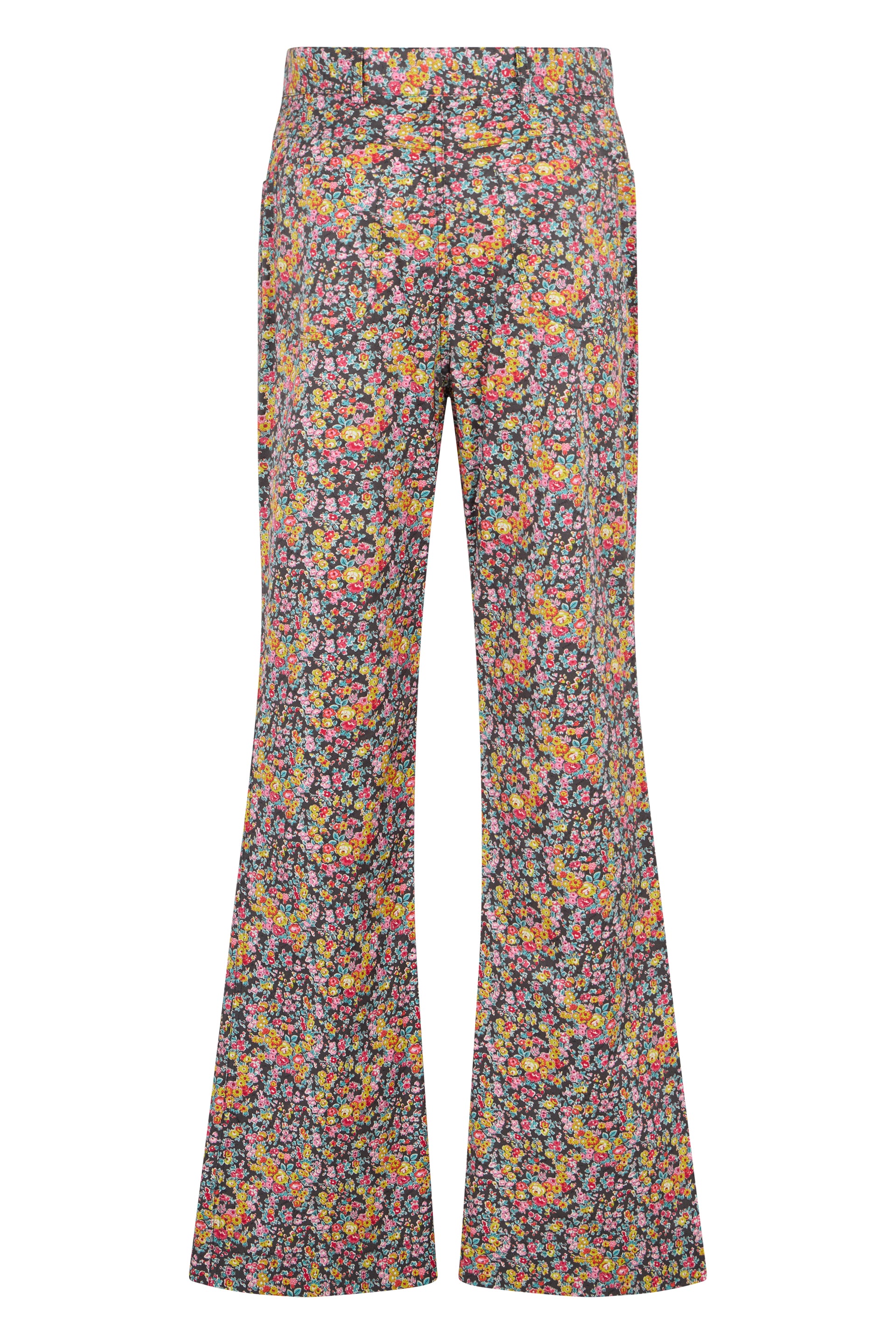 Floral palazzo pants ideal for a casual and refined look.