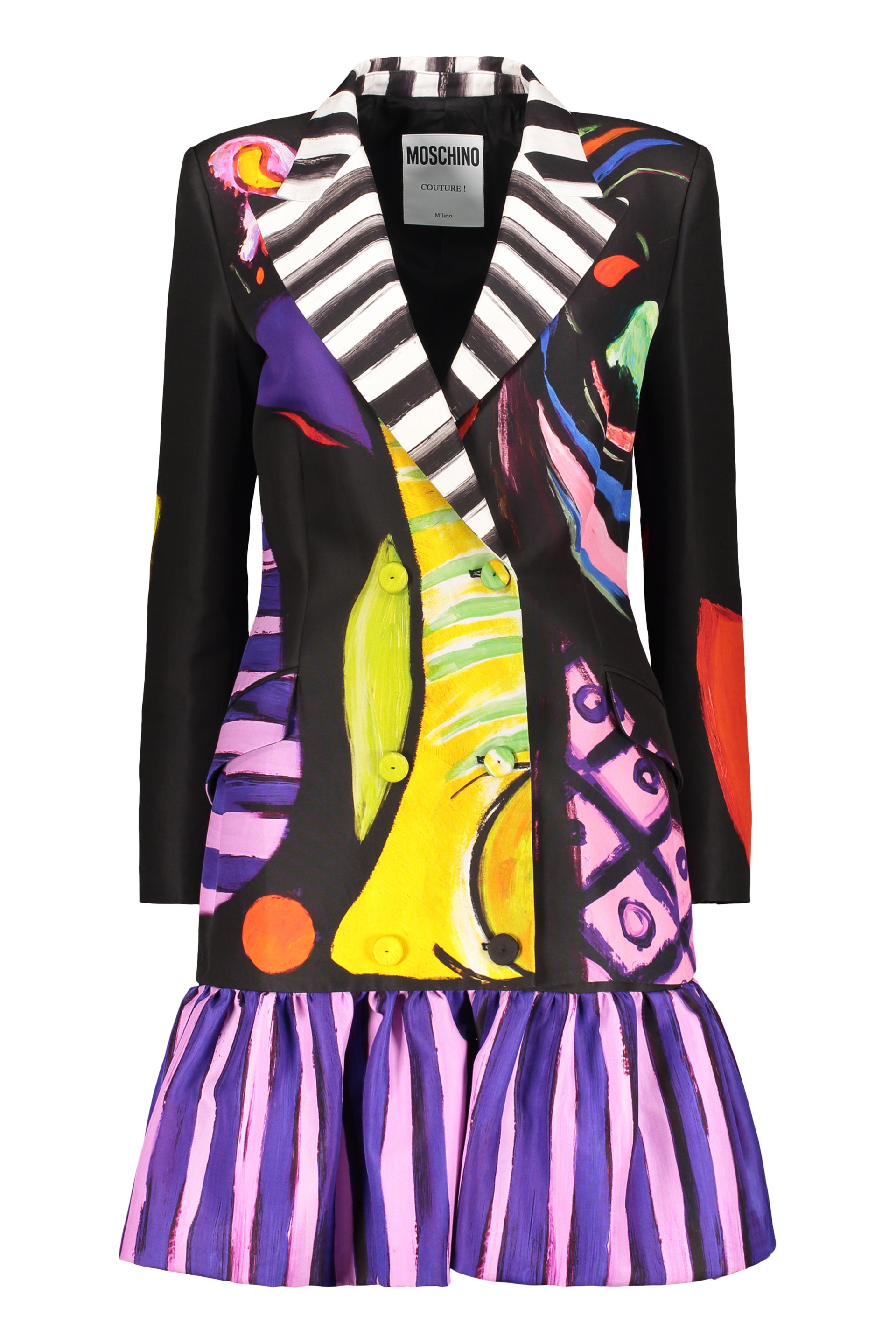 Printed cotton dress