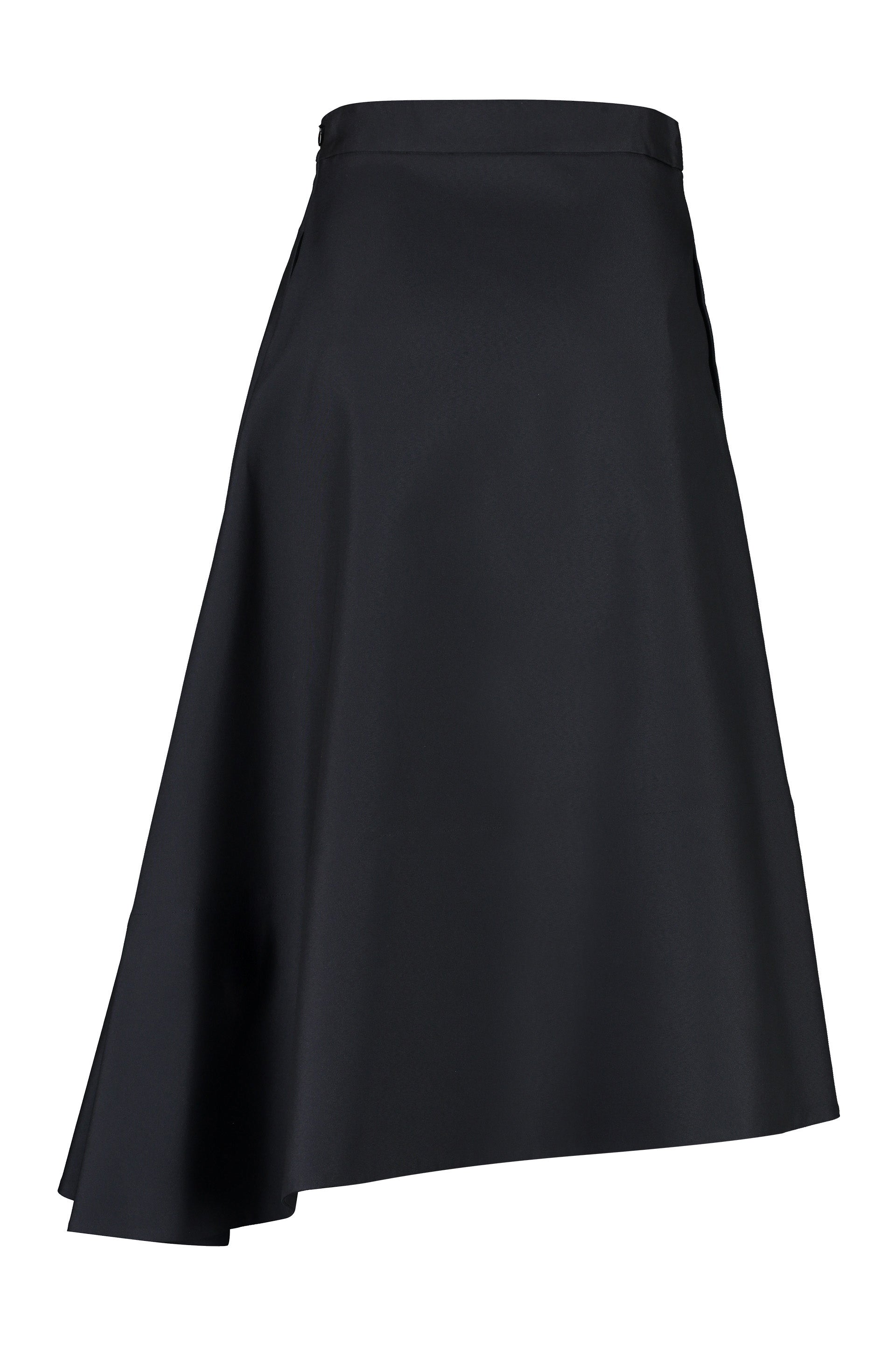 A-line midi skirt