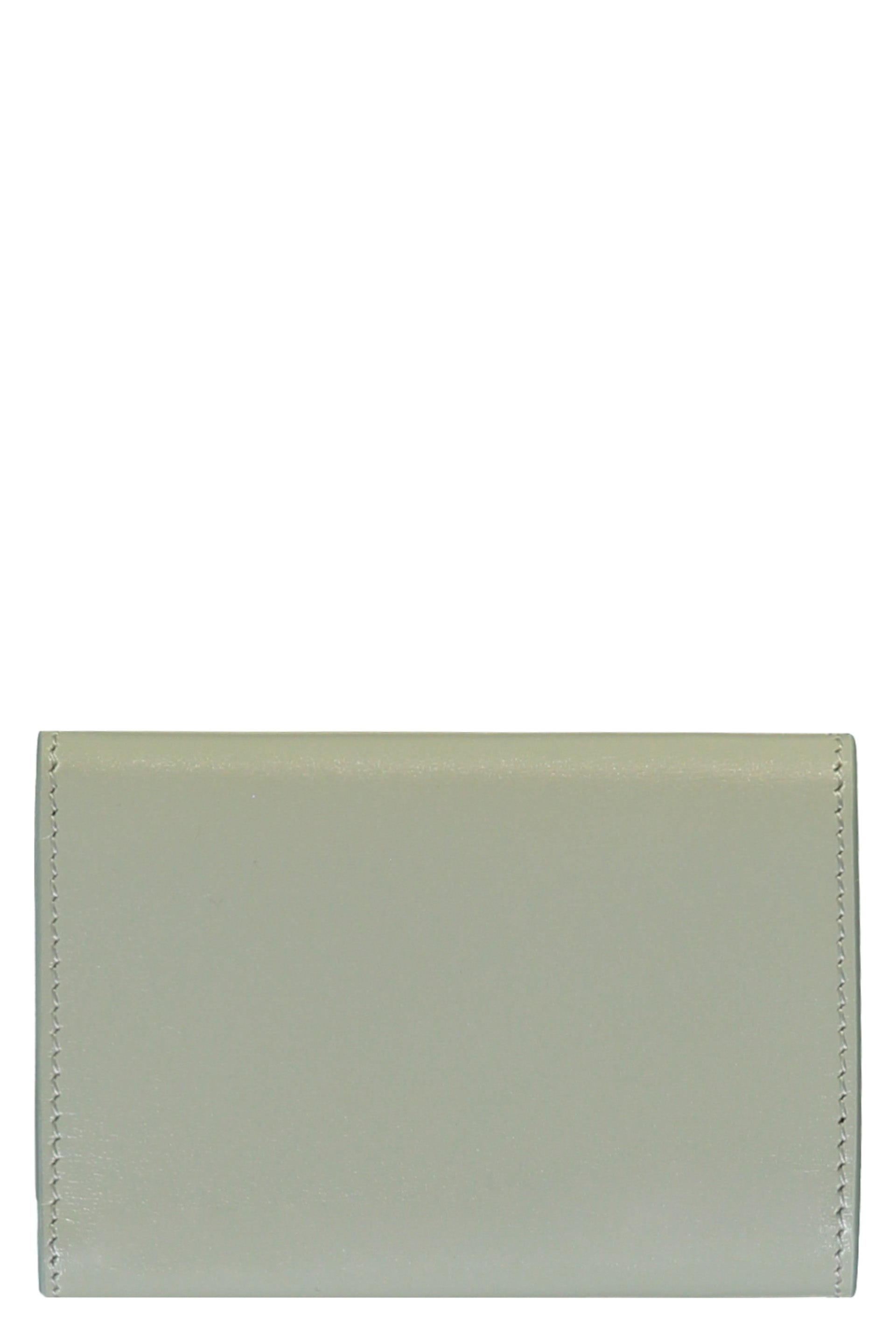 Small leather flap-over wallet