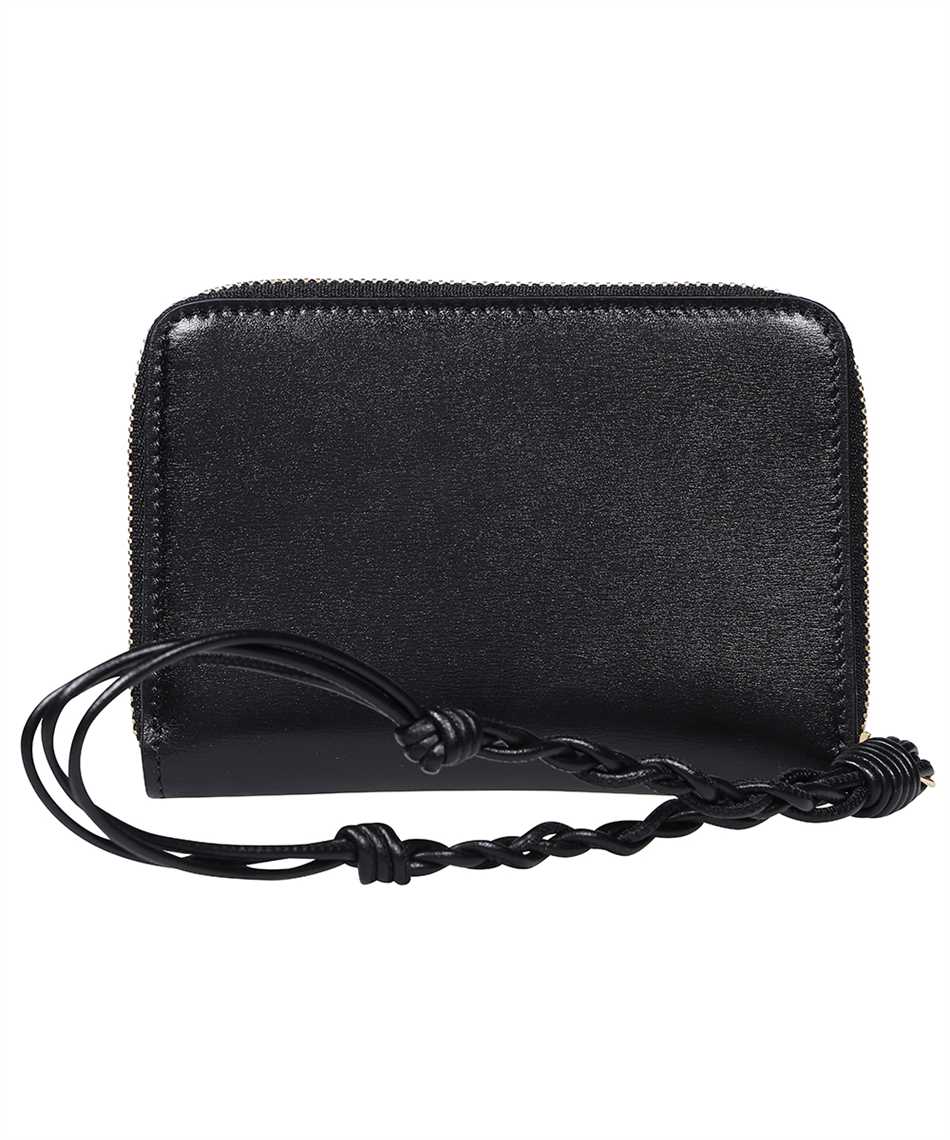 Leather zip around wallet