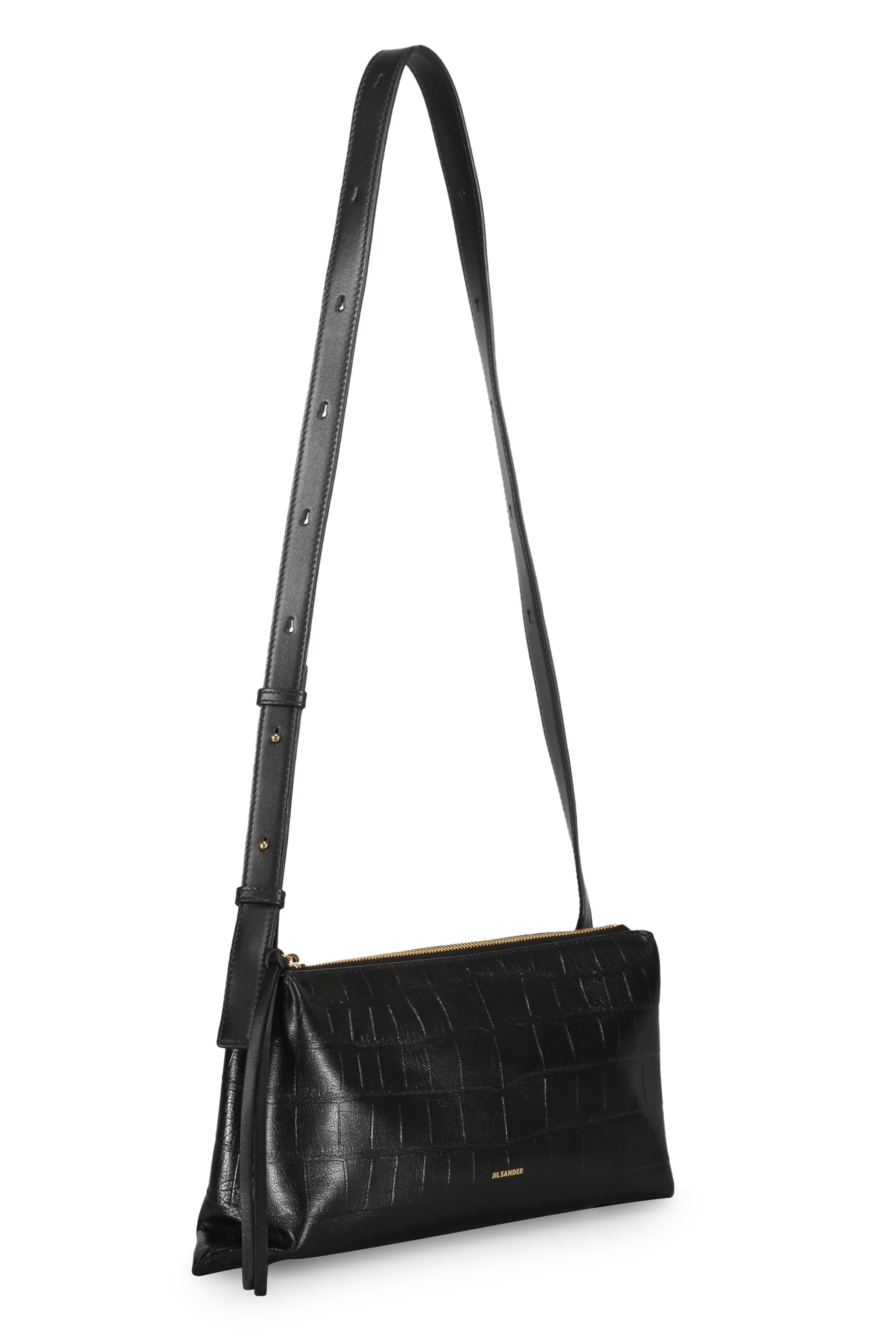 Leather crossbody bag