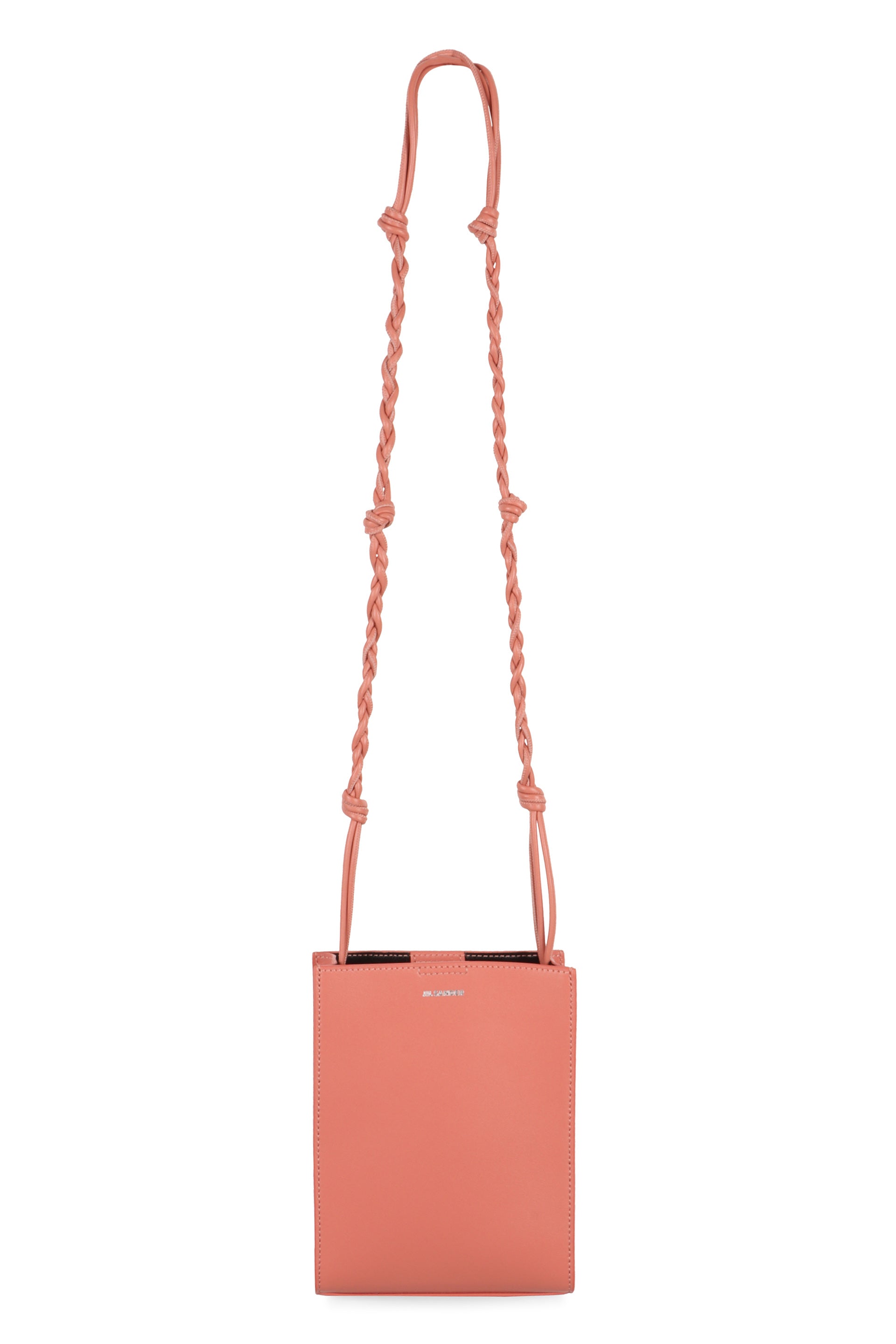 Tangle leather crossbody bag