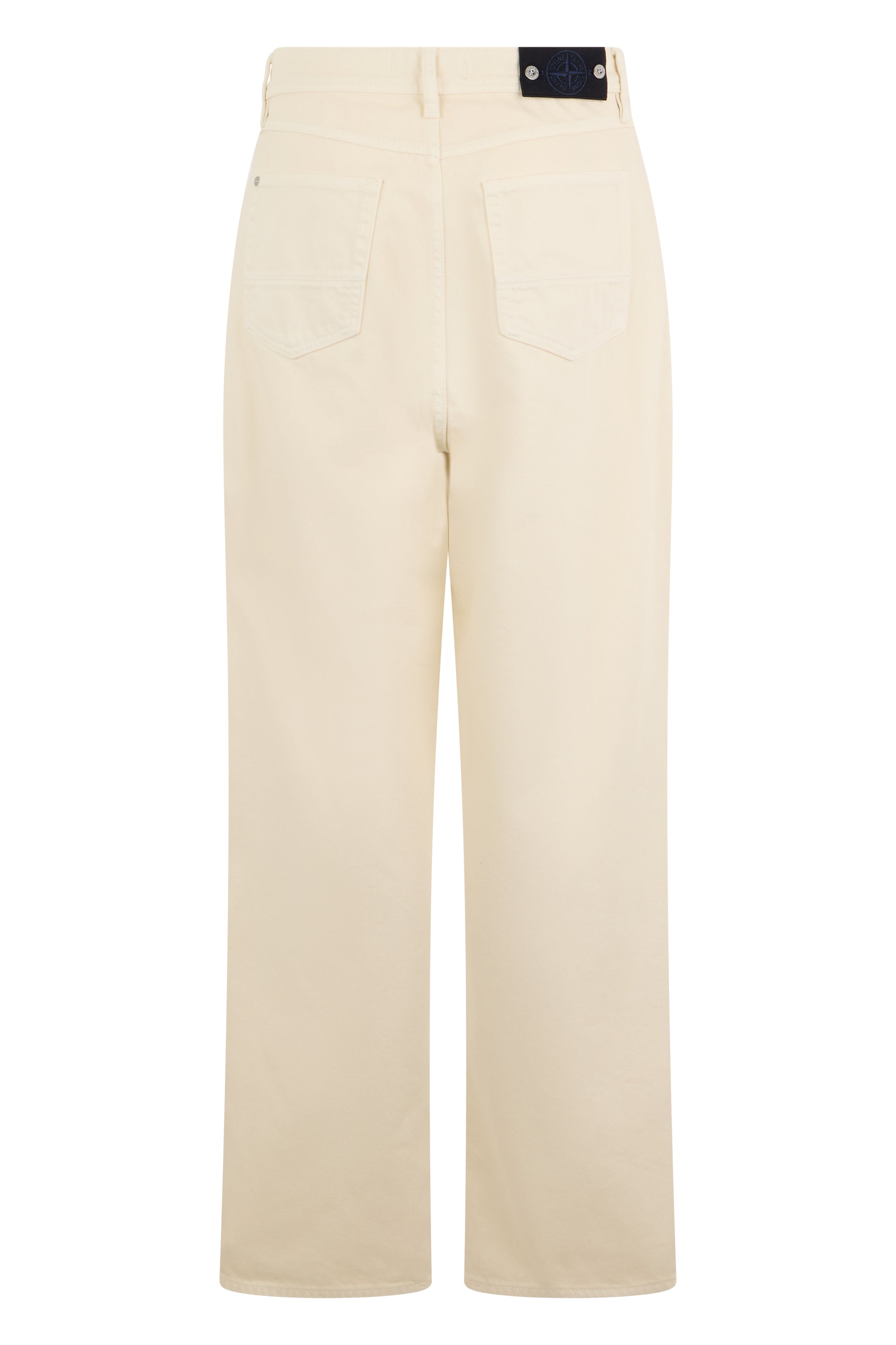 Loose and straight cotton pants