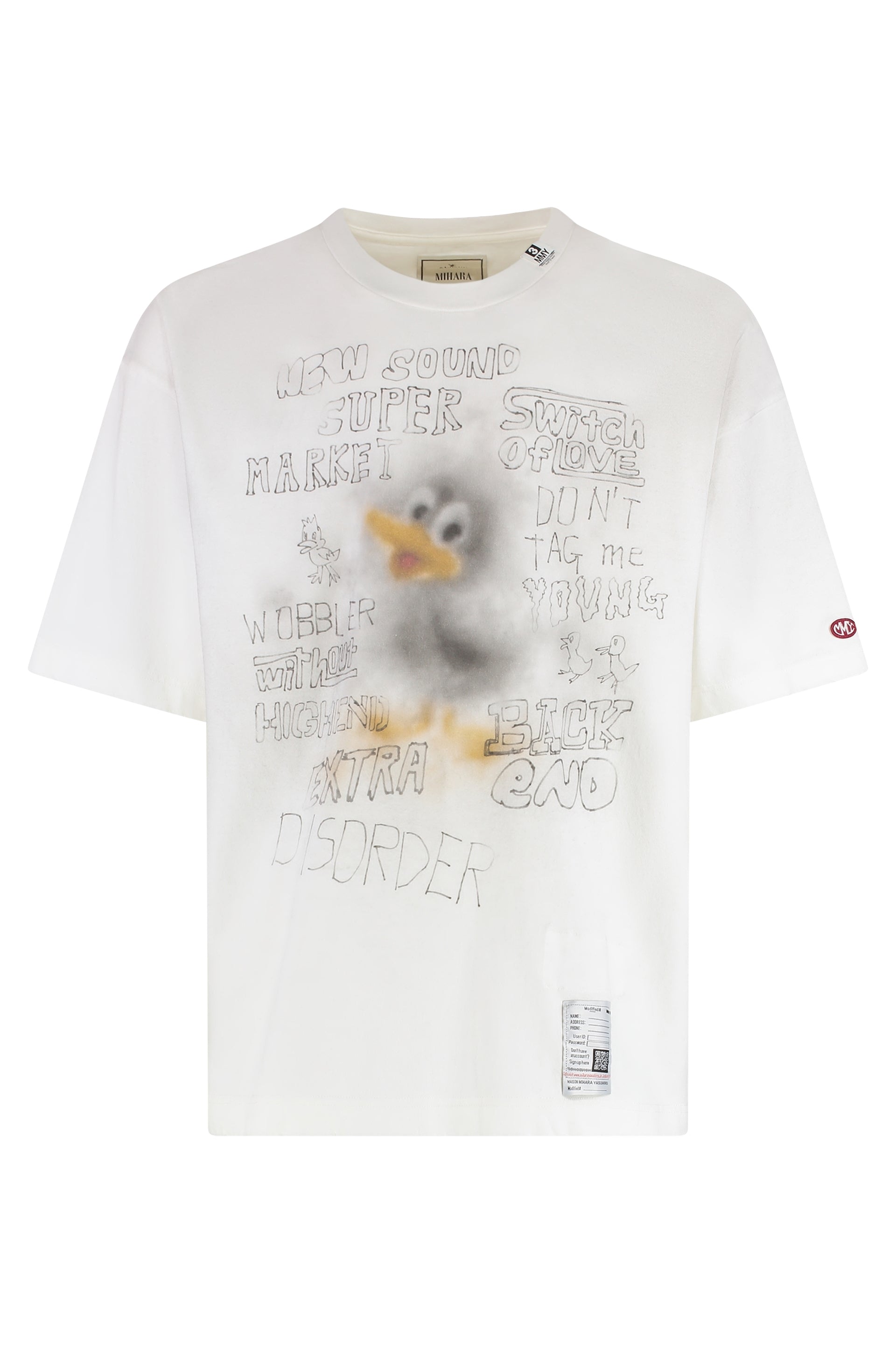 Printed cotton T-shirt