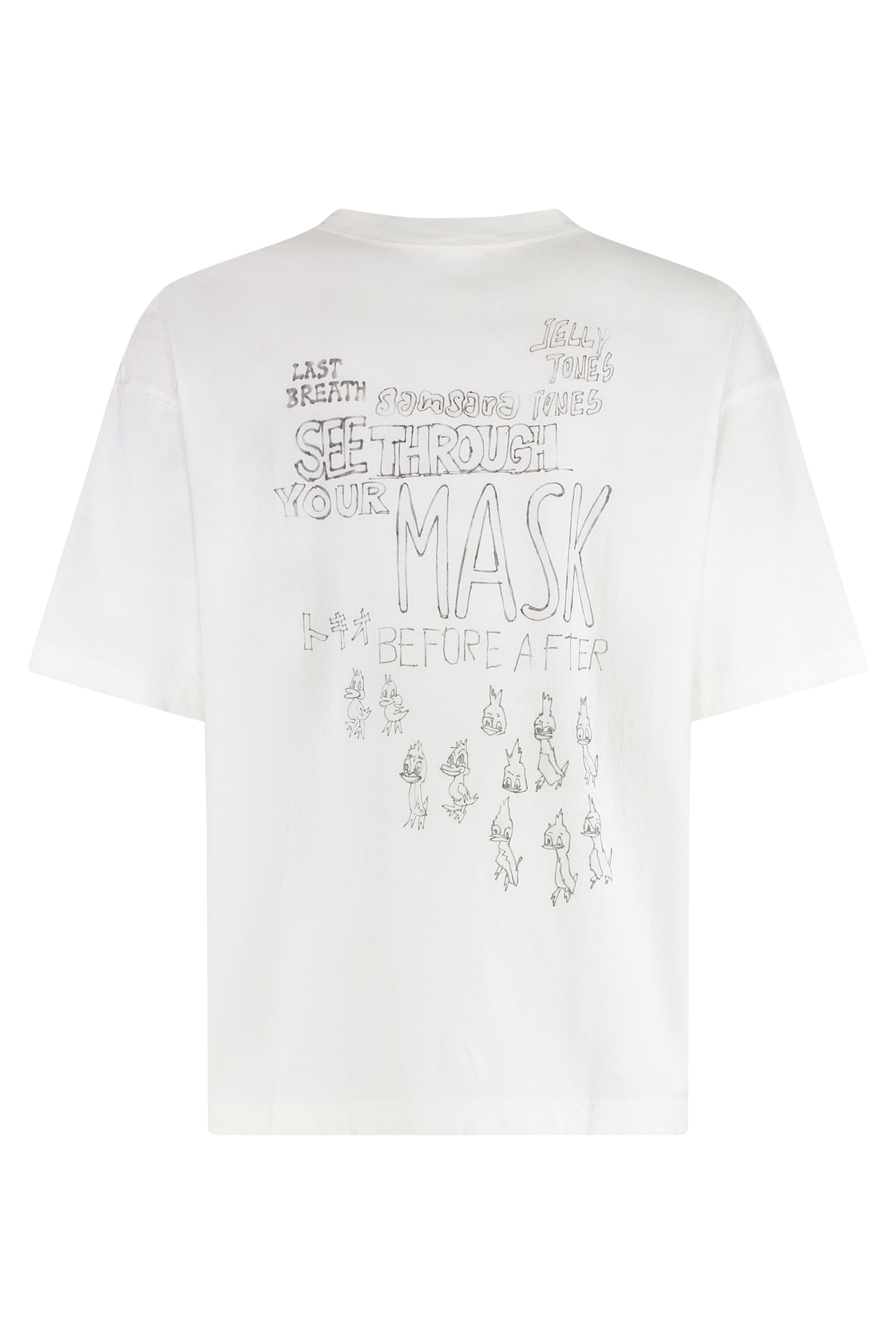 Printed cotton T-shirt