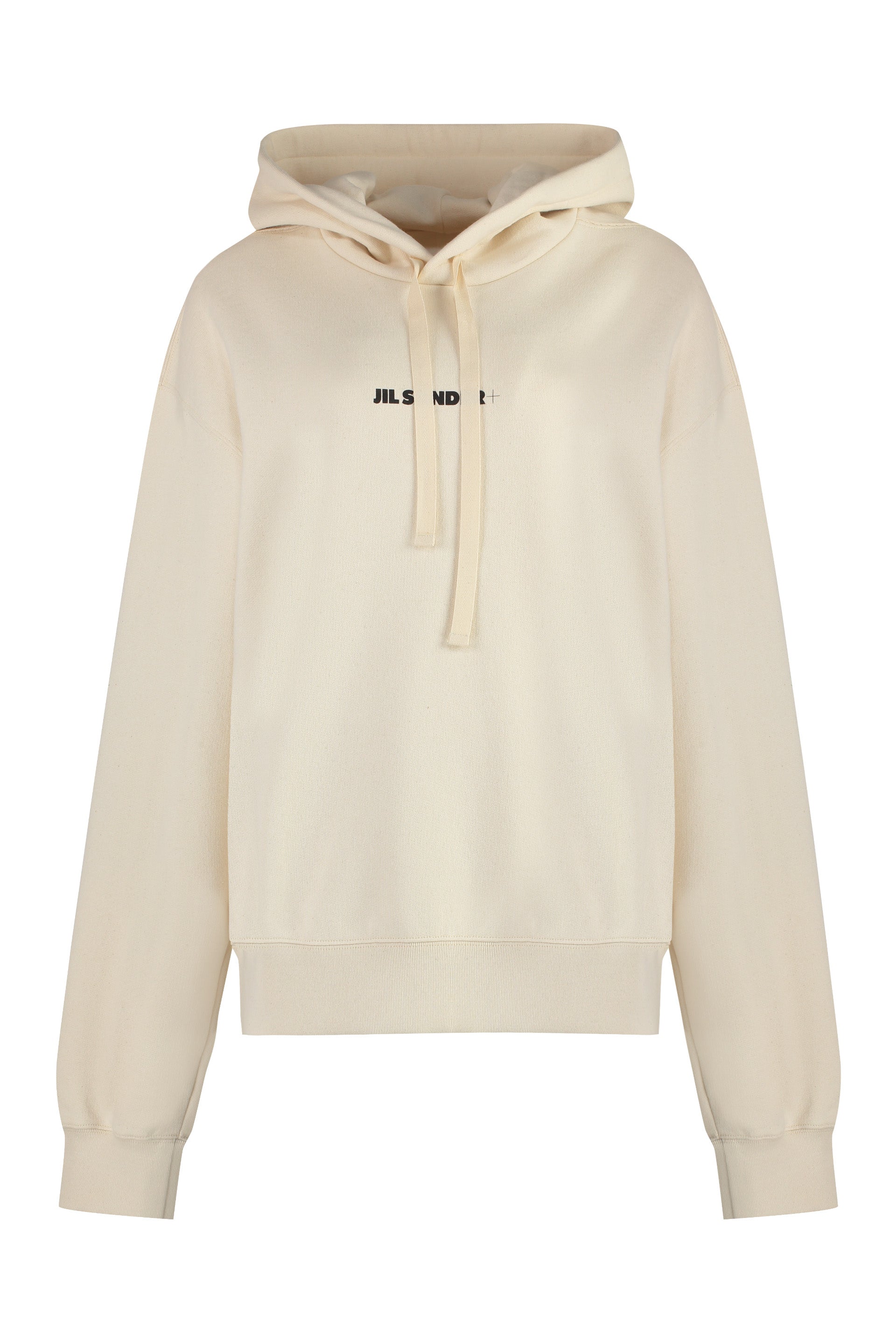 Logo cotton hoodie