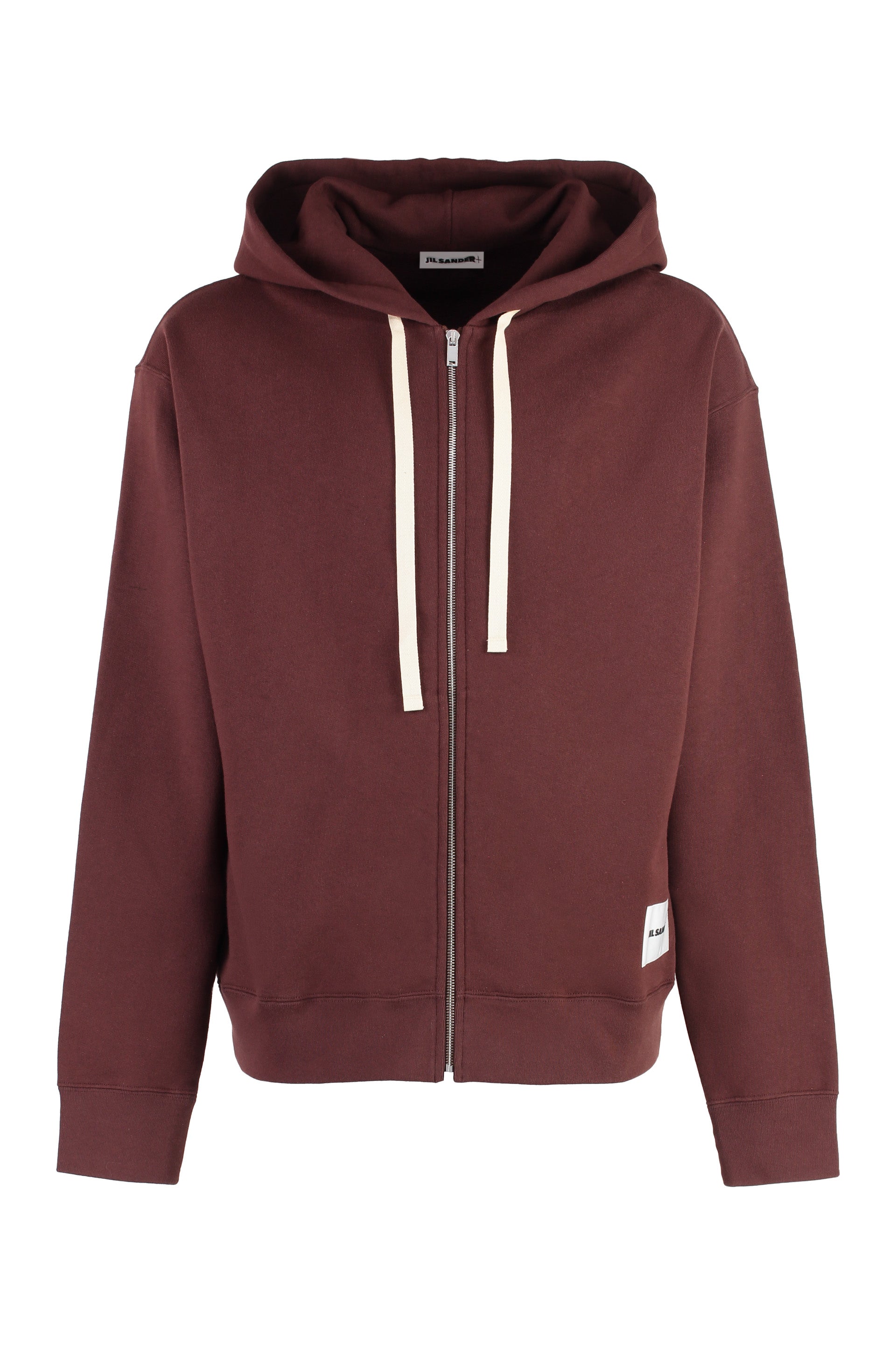 Cotton full-zip sweatshirt