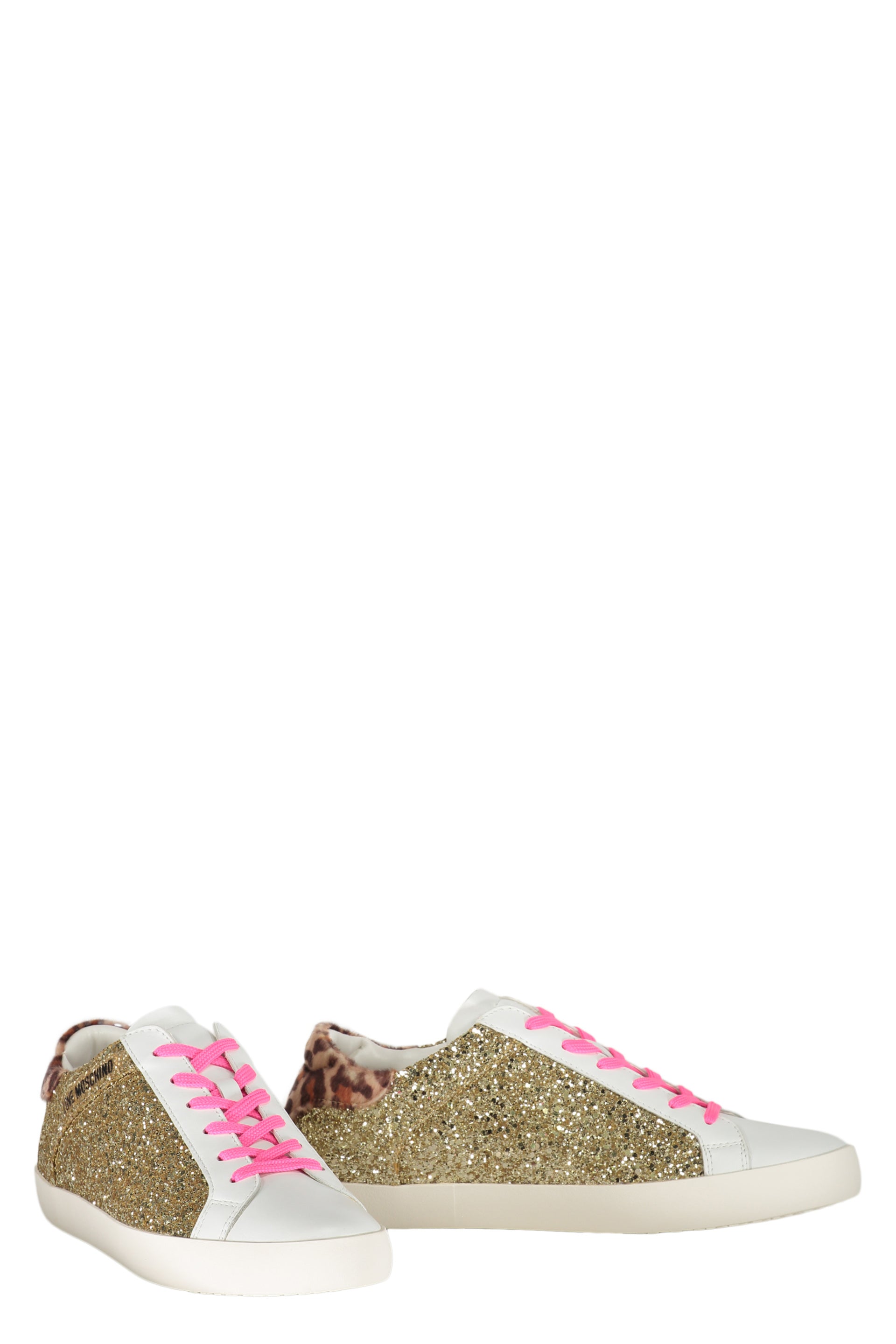 Glitter low-top sneakers