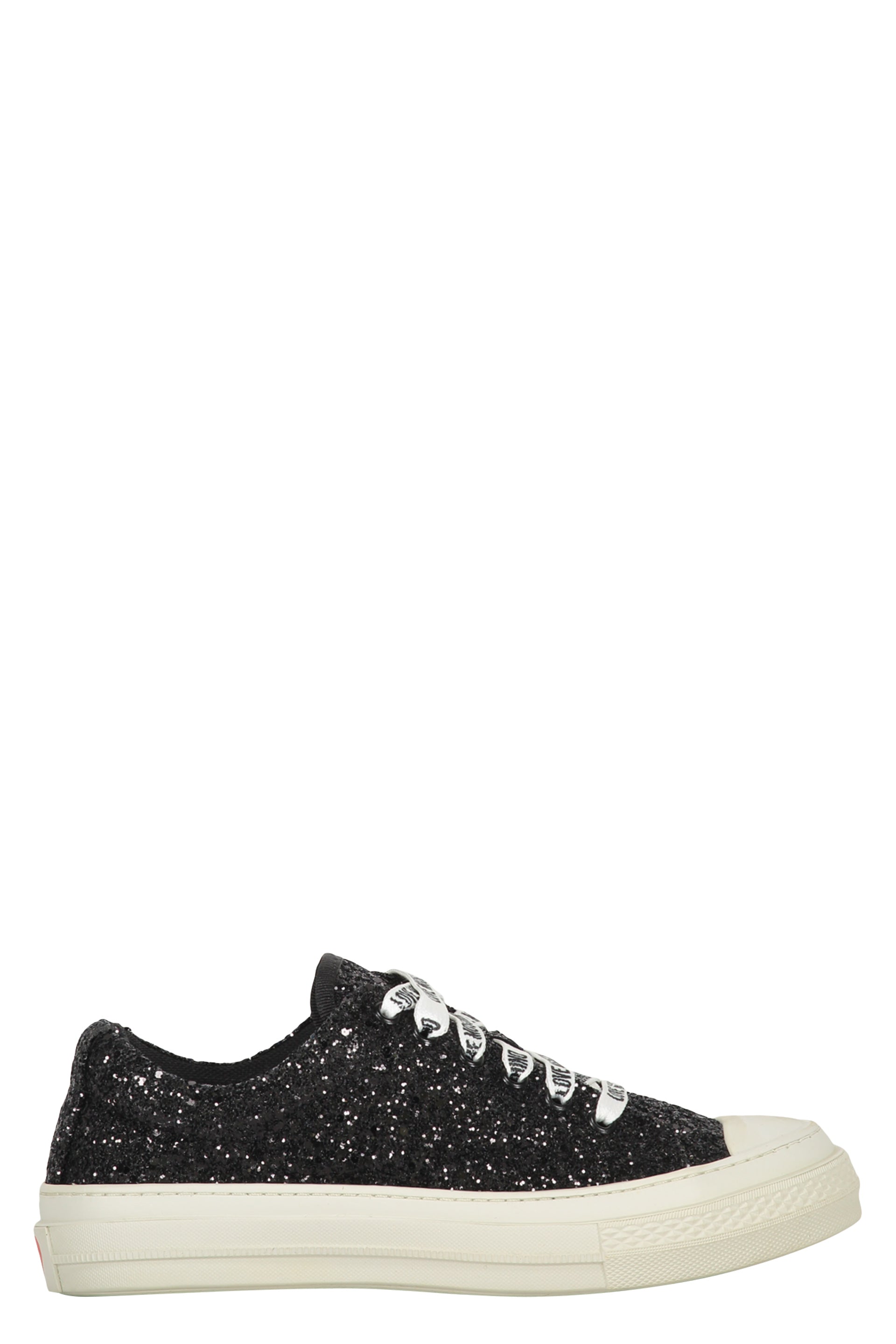 Glitter low-top sneakers