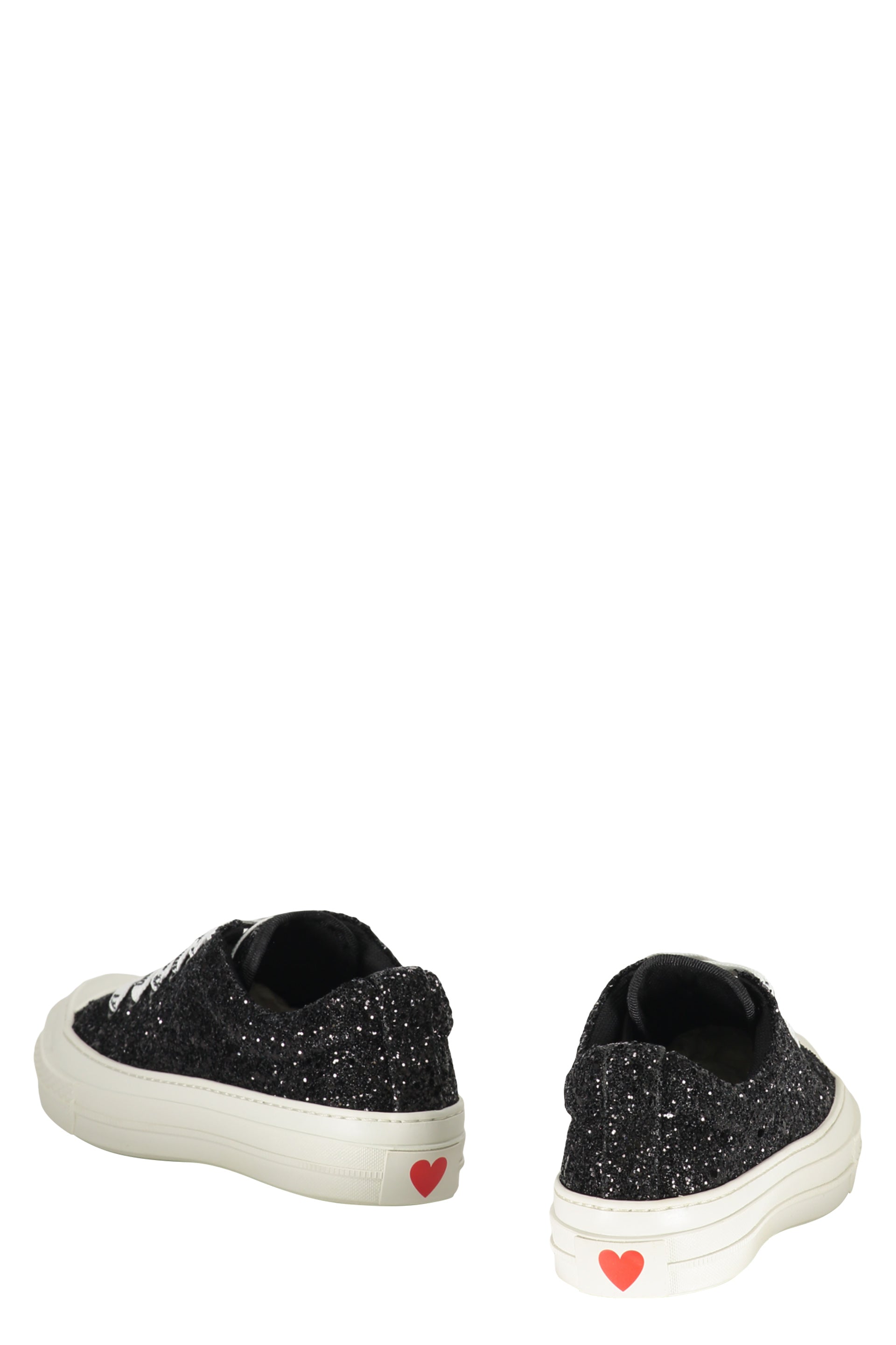 Glitter low-top sneakers