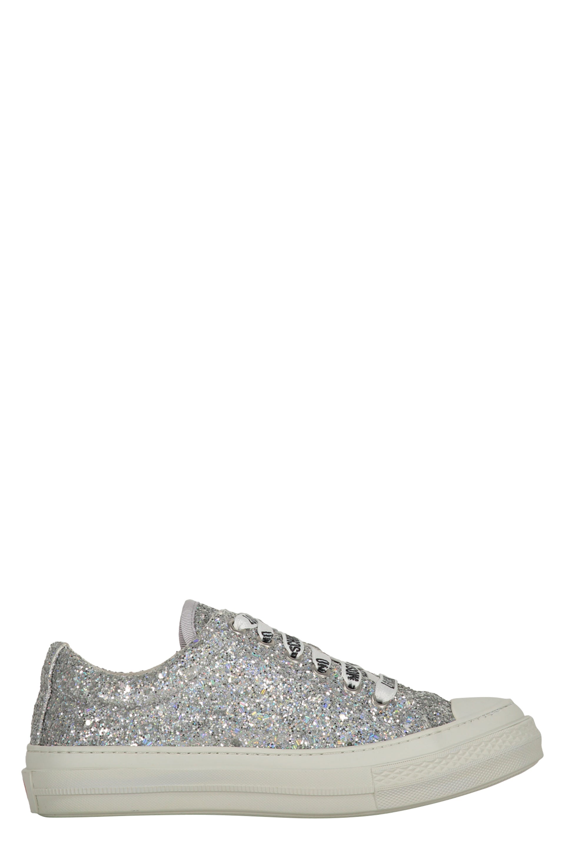 Glitter low-top sneakers