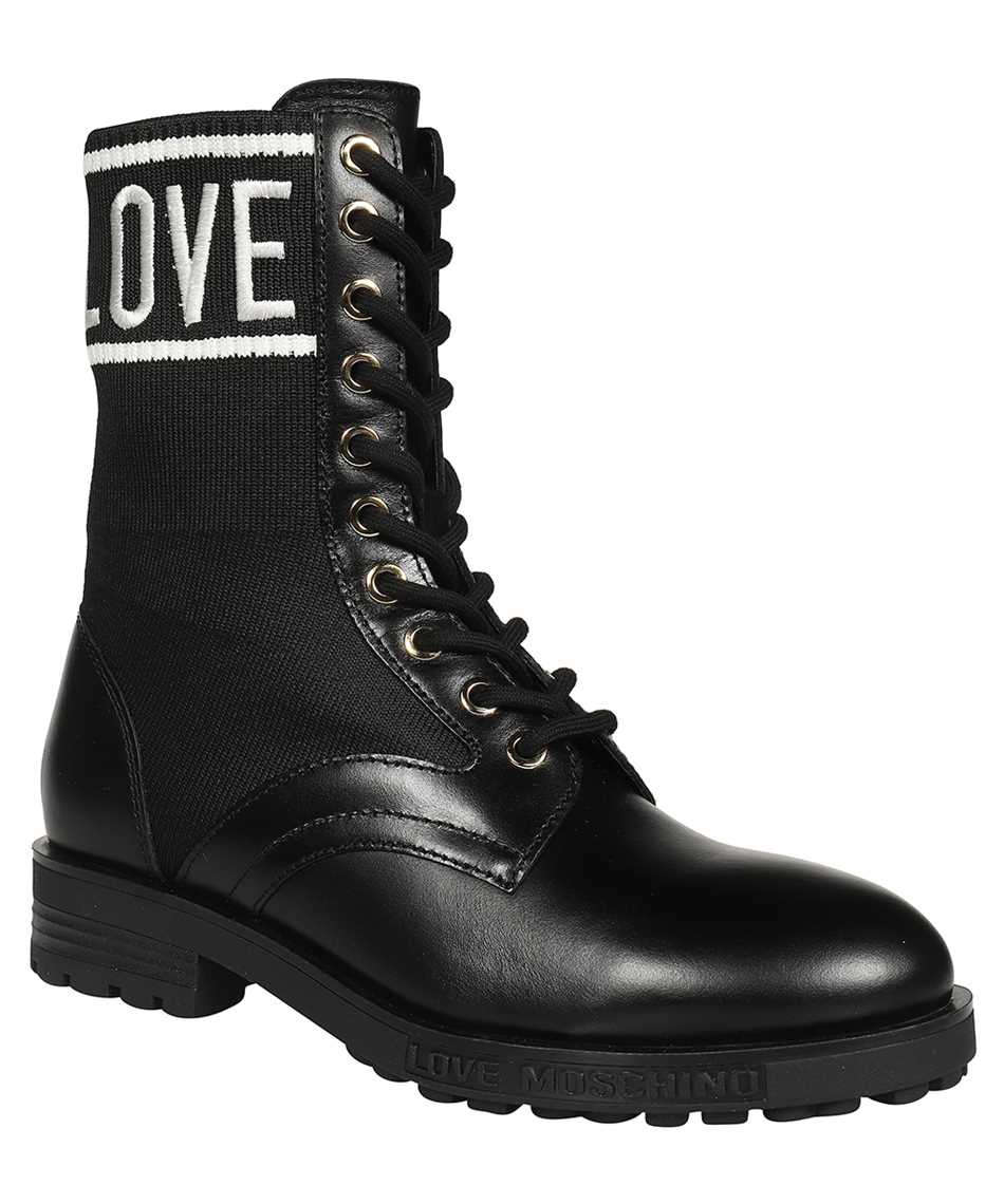 Lace-up ankle boots