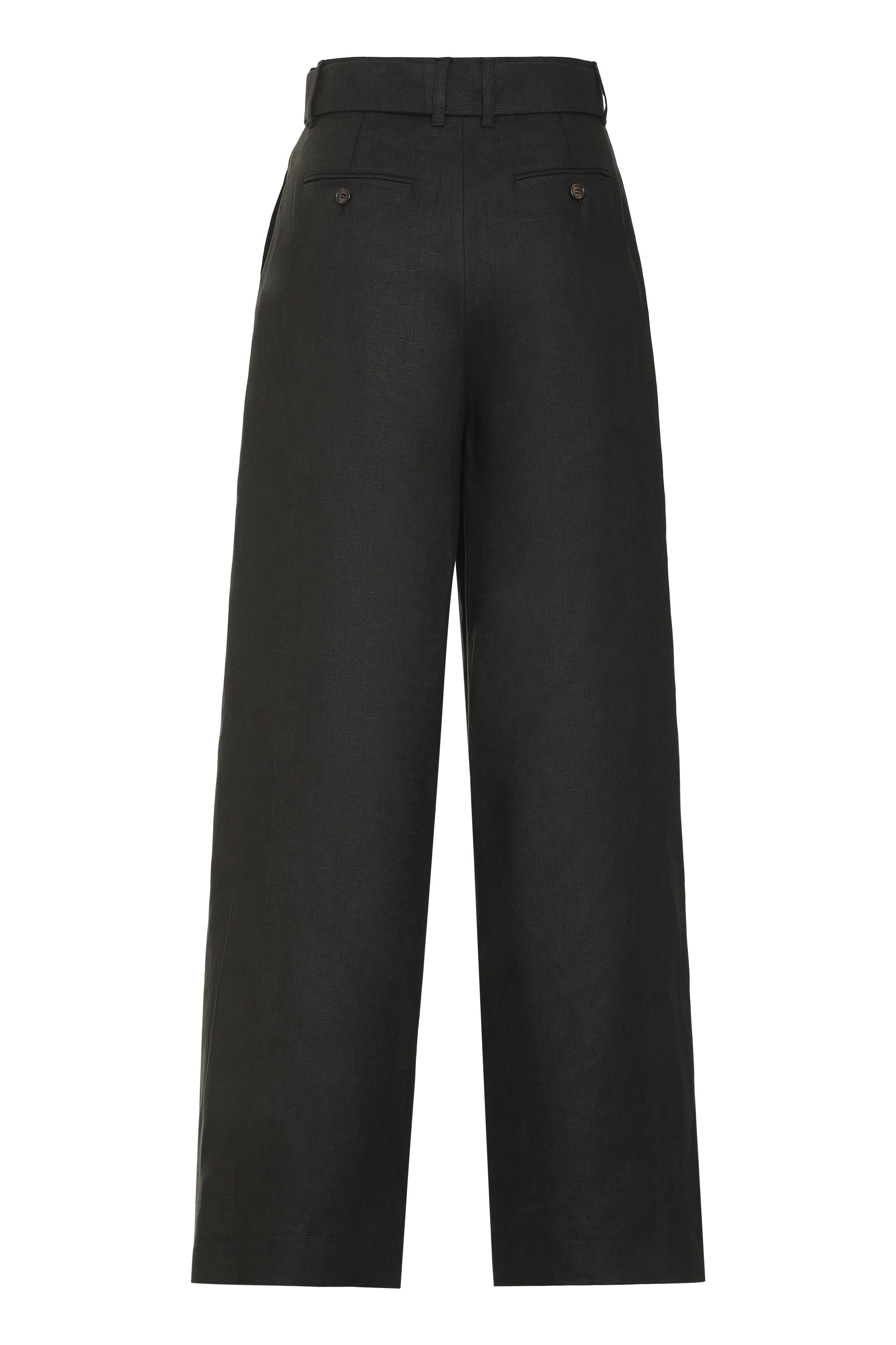 Jane linen wide leg trousers