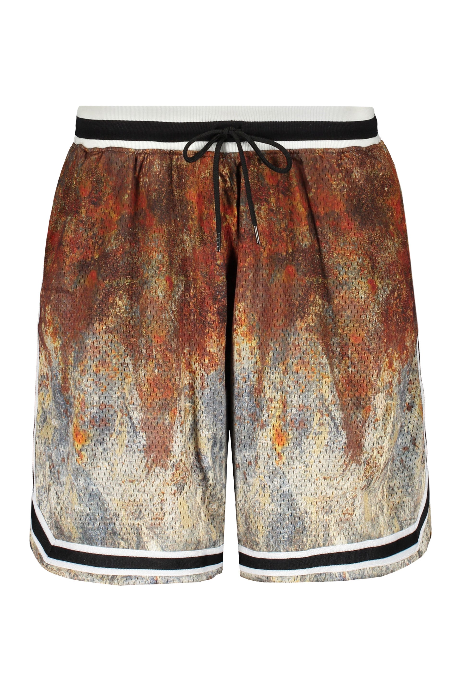 Printed bermuda shorts