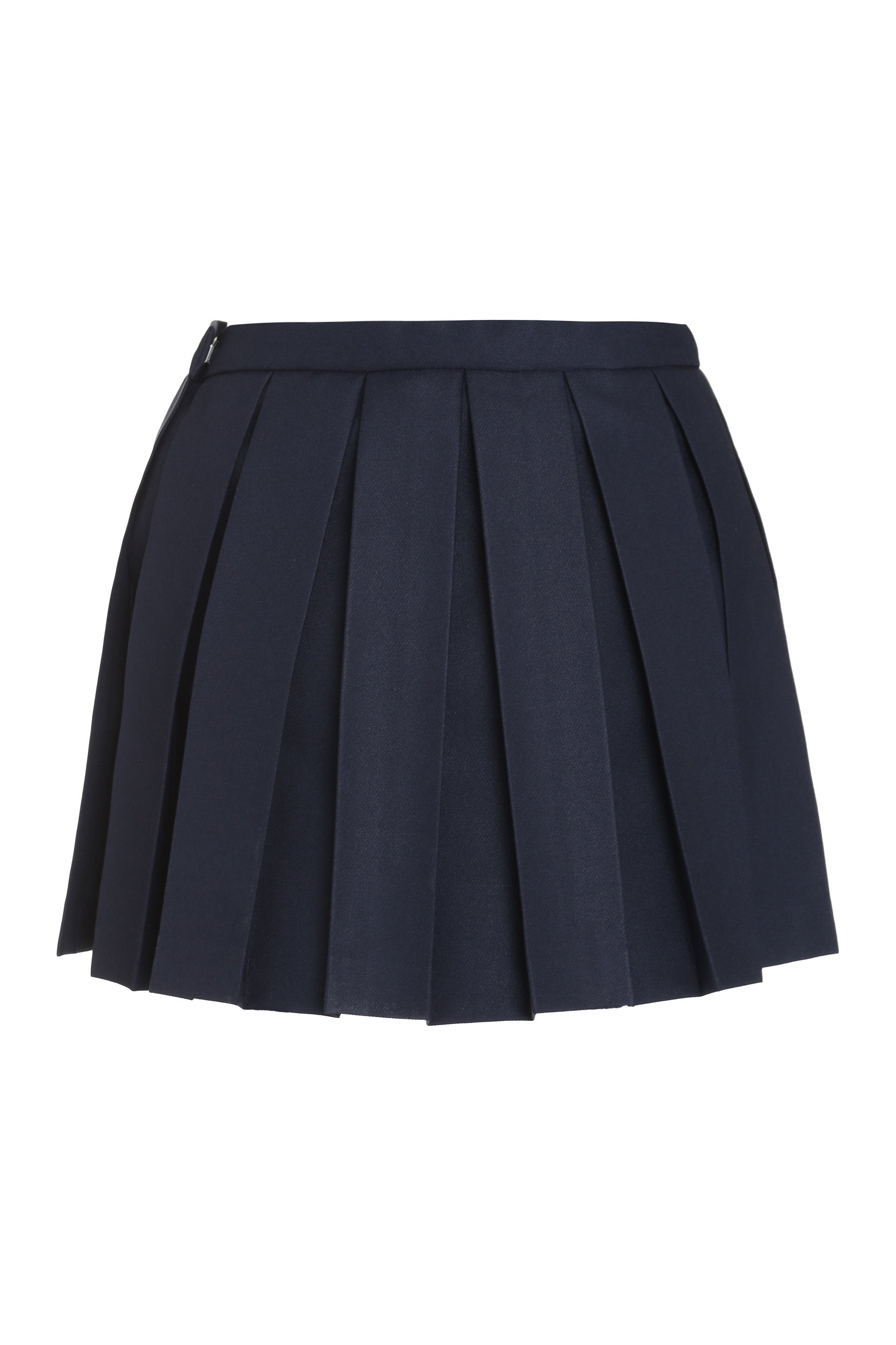 Lacoste x Sporty & Rich - Pleated mini skirt