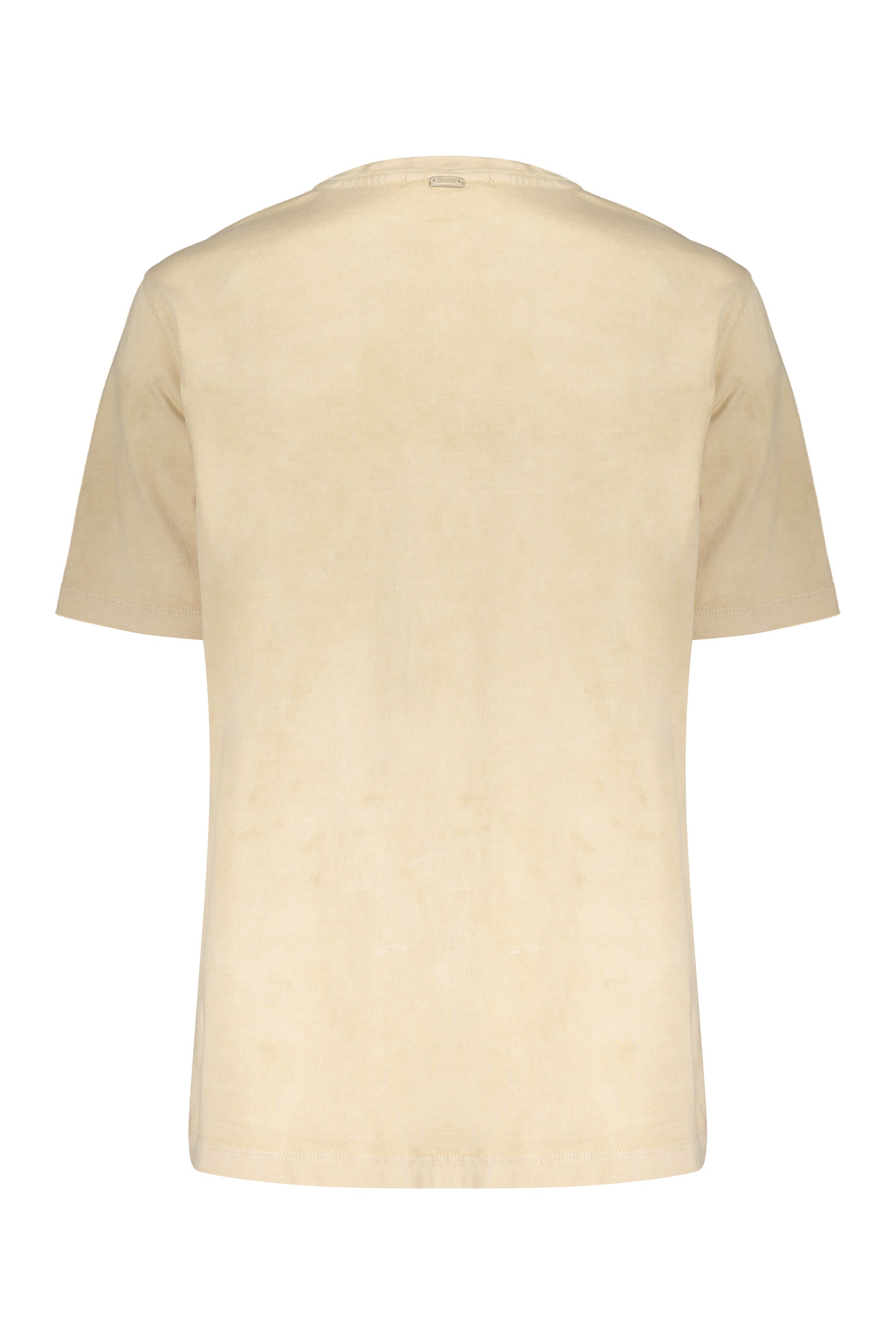 Cotton crew-neck T-shirt