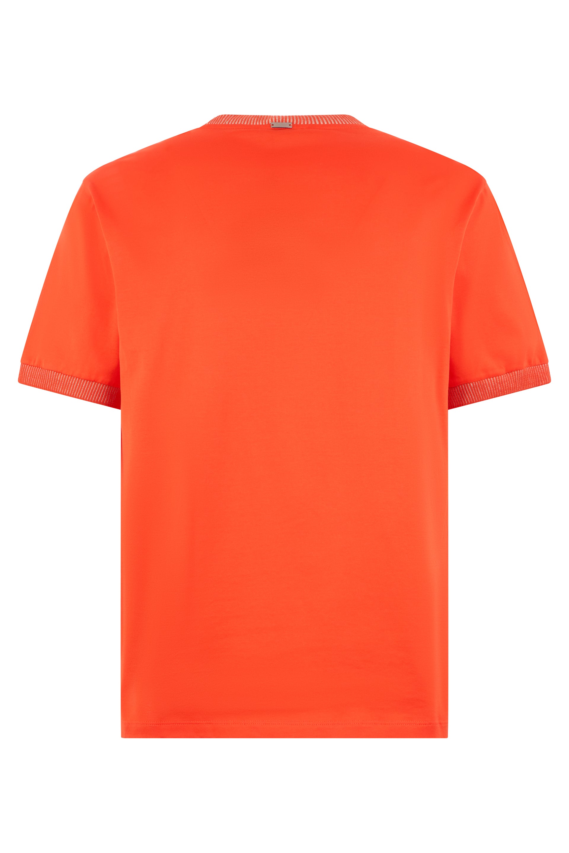 Red short-sleeve T-shirt, everyday comfort
