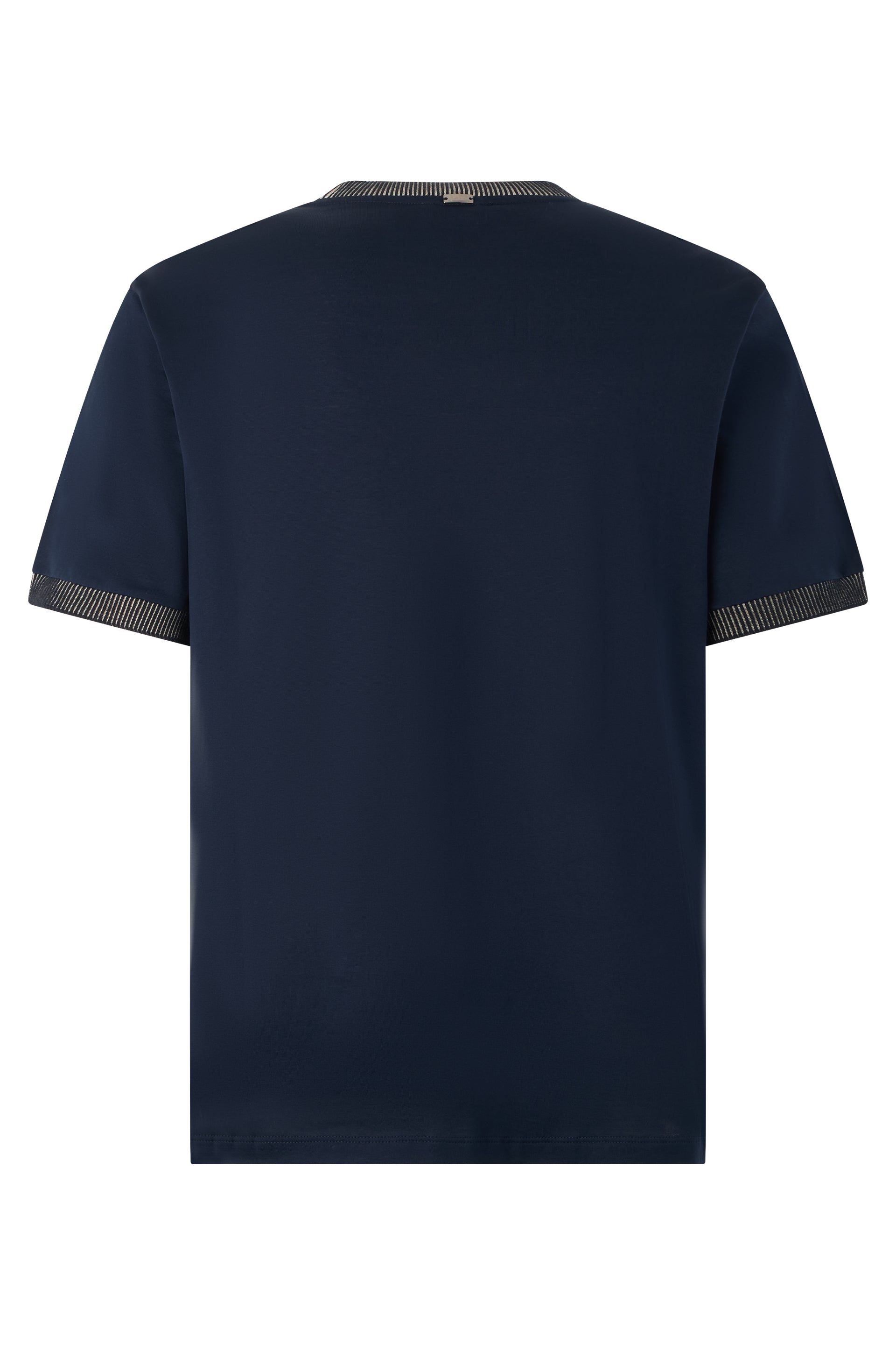 Navy blue cotton T-shirt
