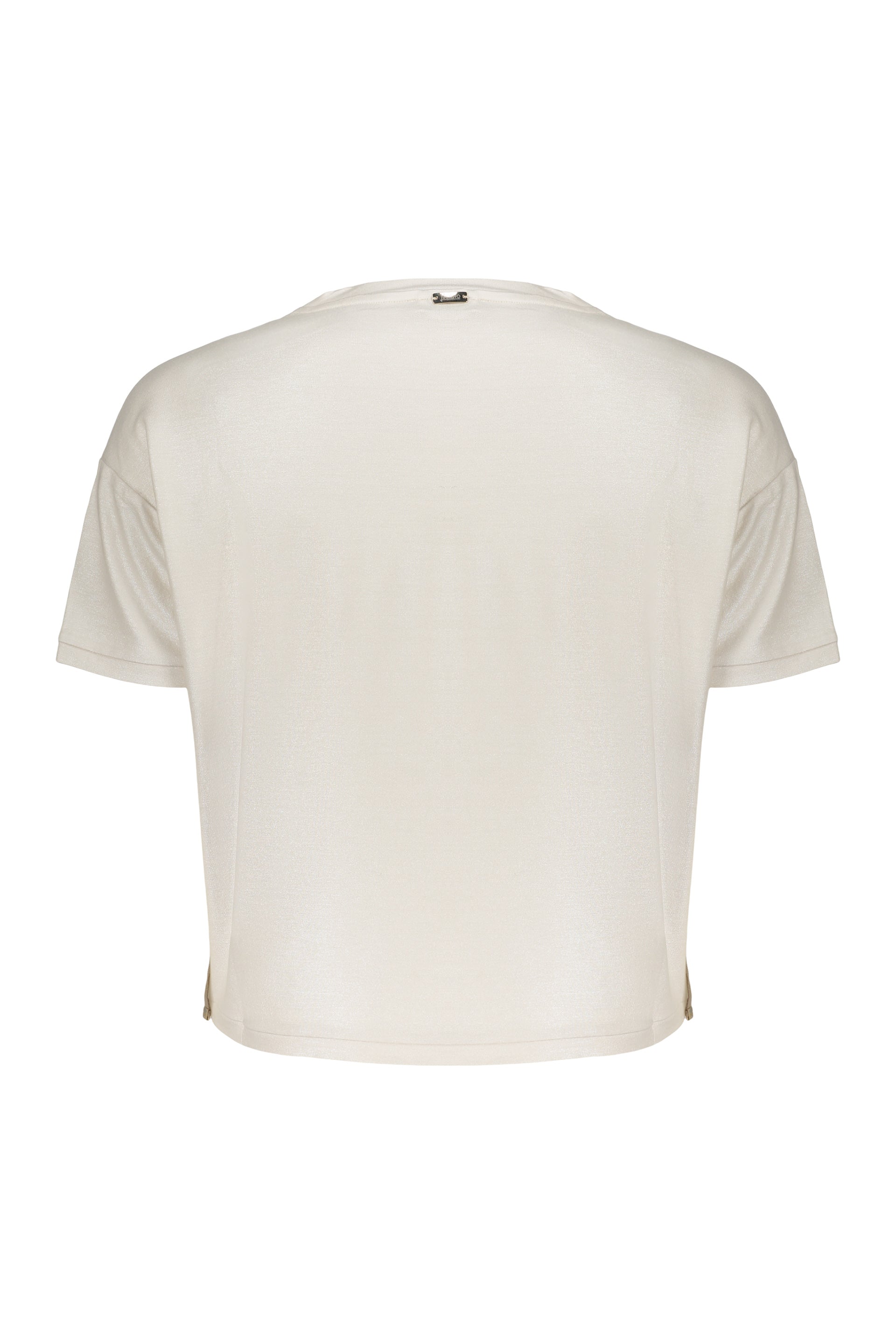 Versatile T-shirt in soft neutral fabric