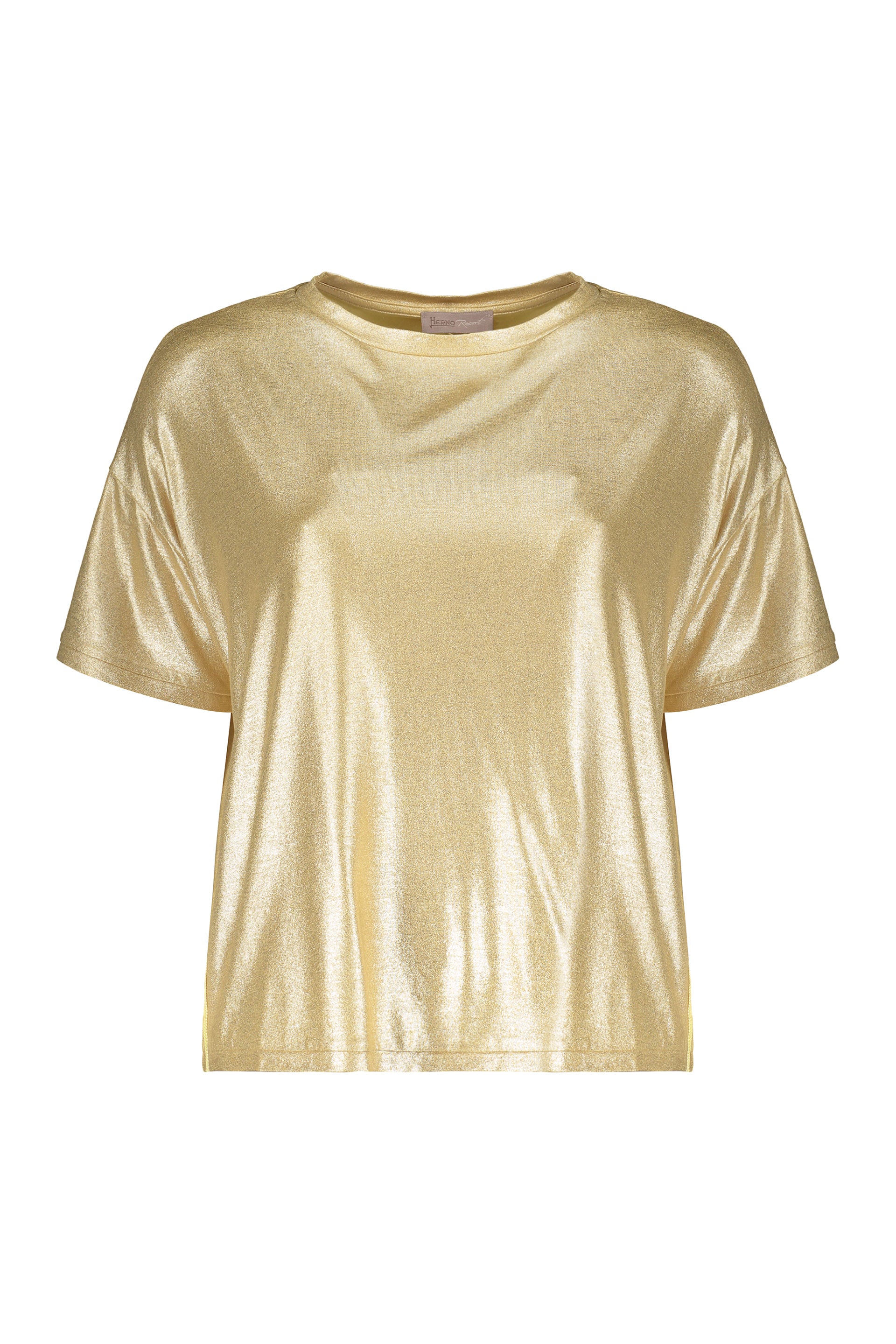 Elegant shiny golden blouse for any occasion