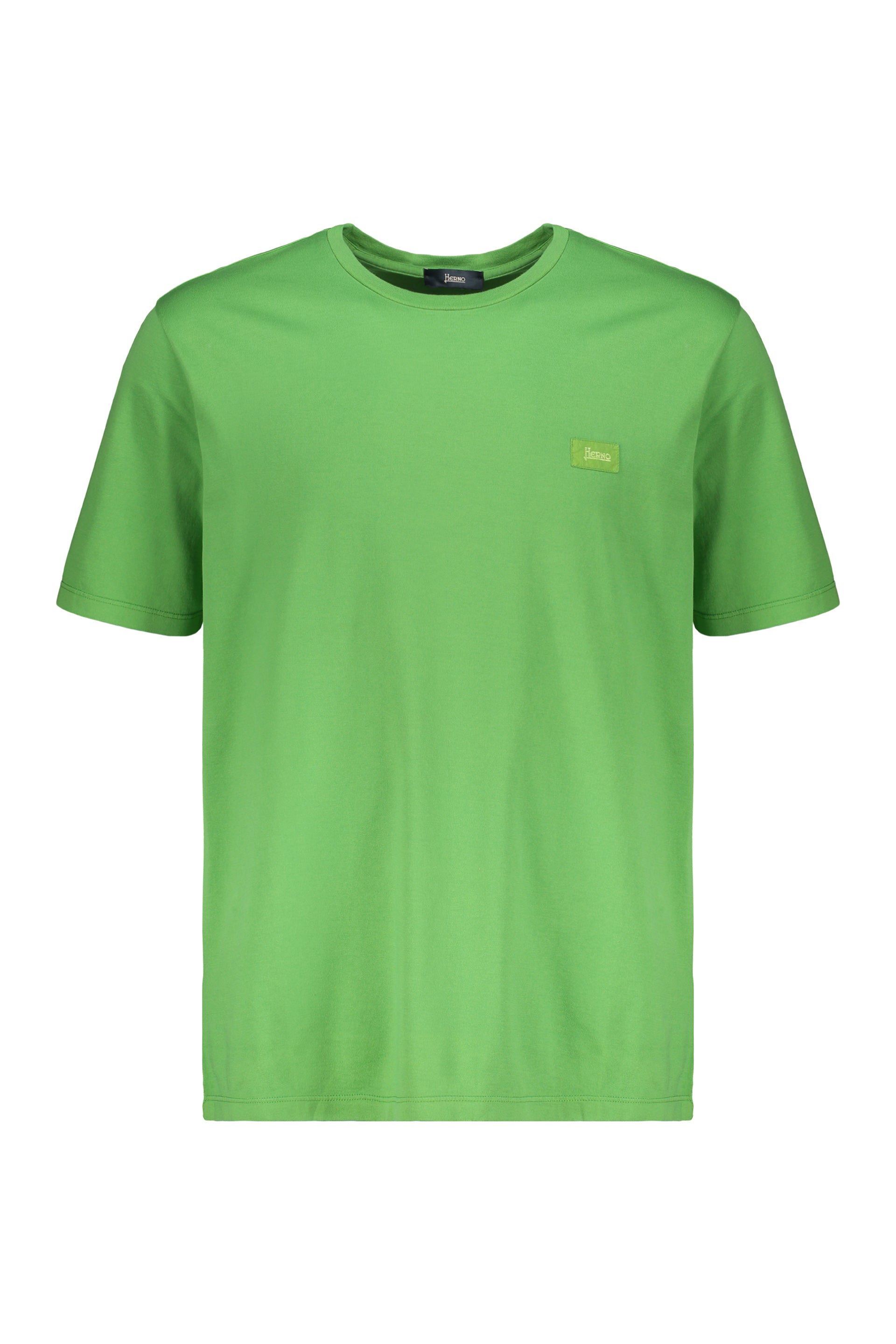 Bright green t-shirt in breathable cotton