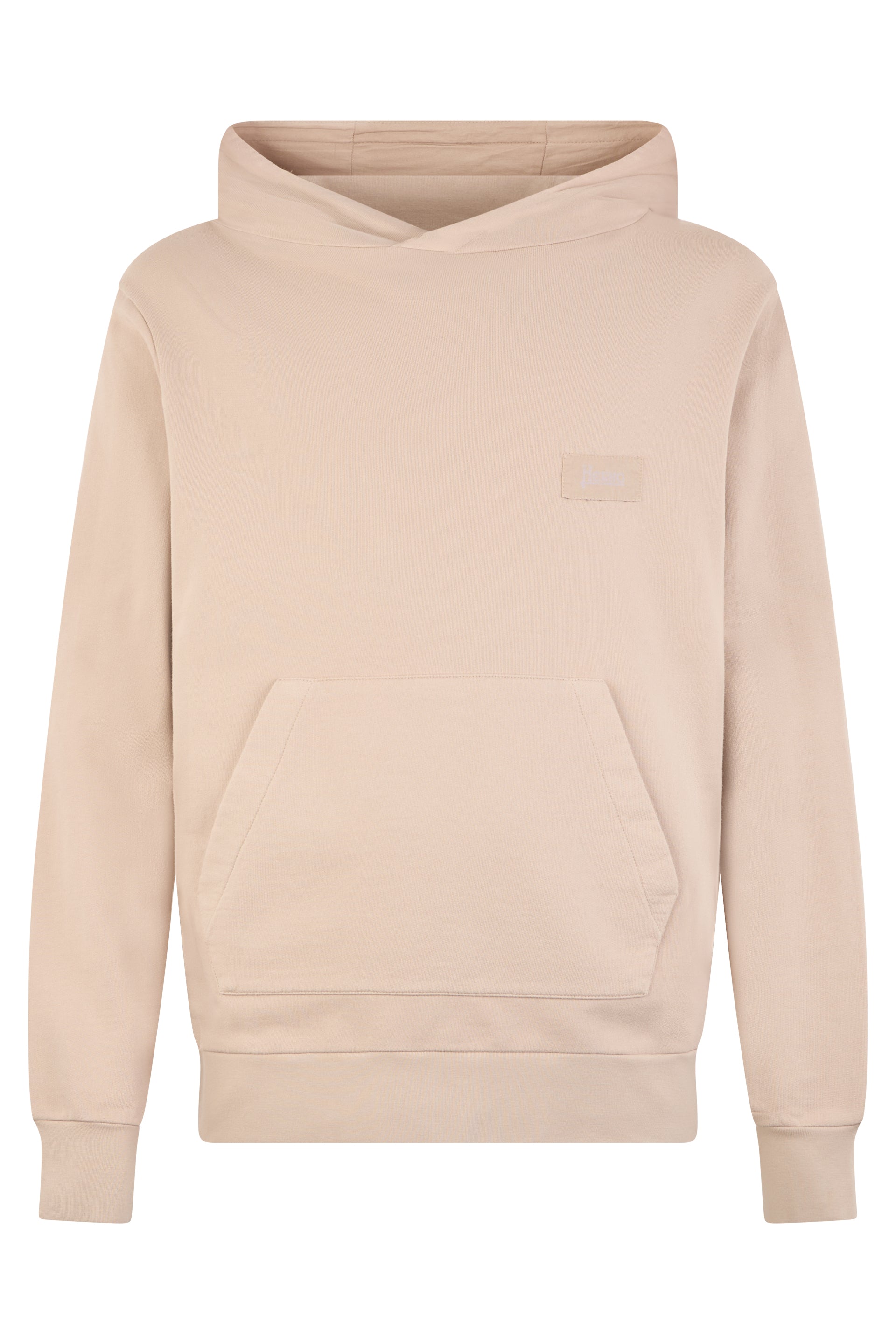 Beige Hoodie with Hood, Versatile and Comfortable Design