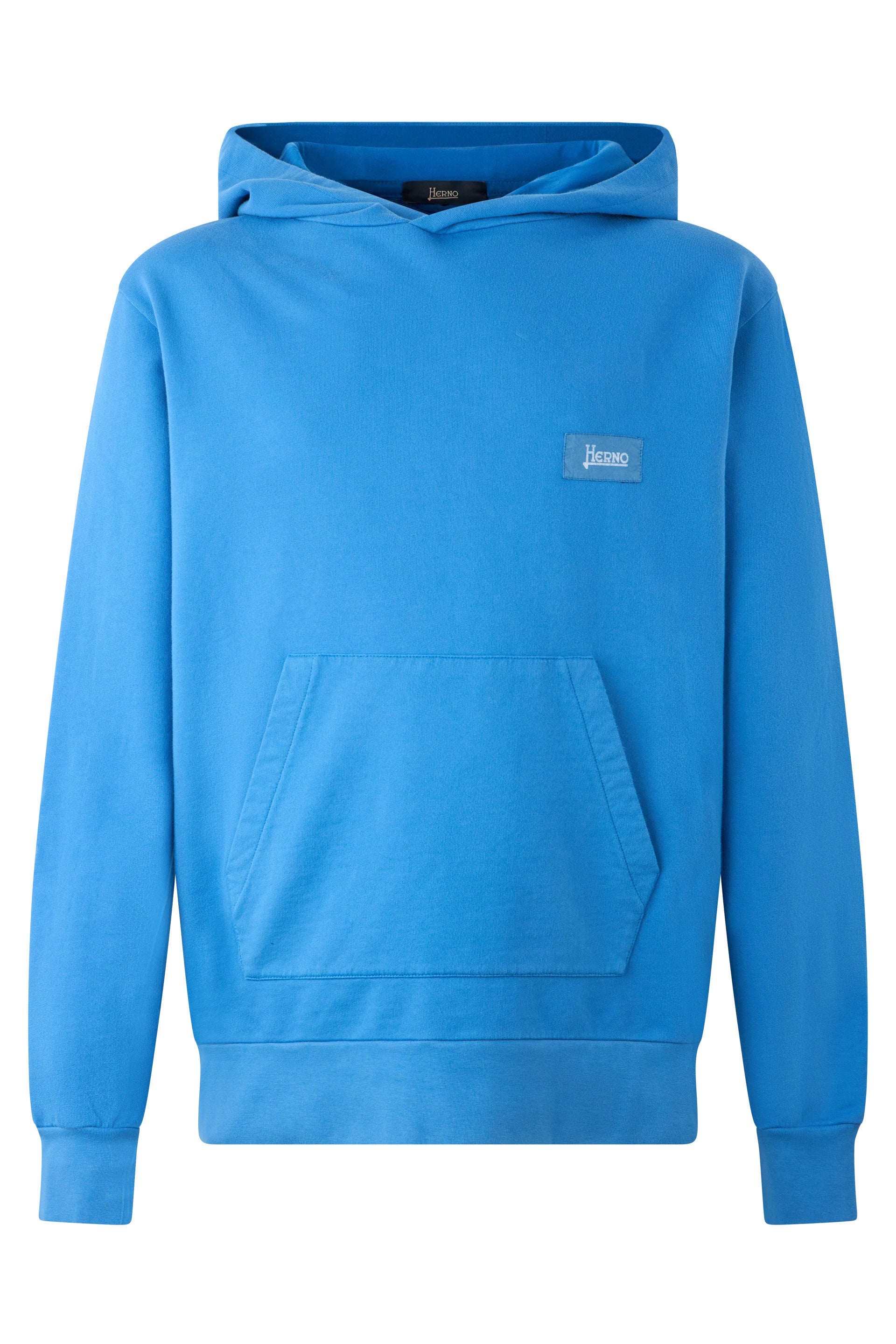 Blue hoodie, minimal design and versatile