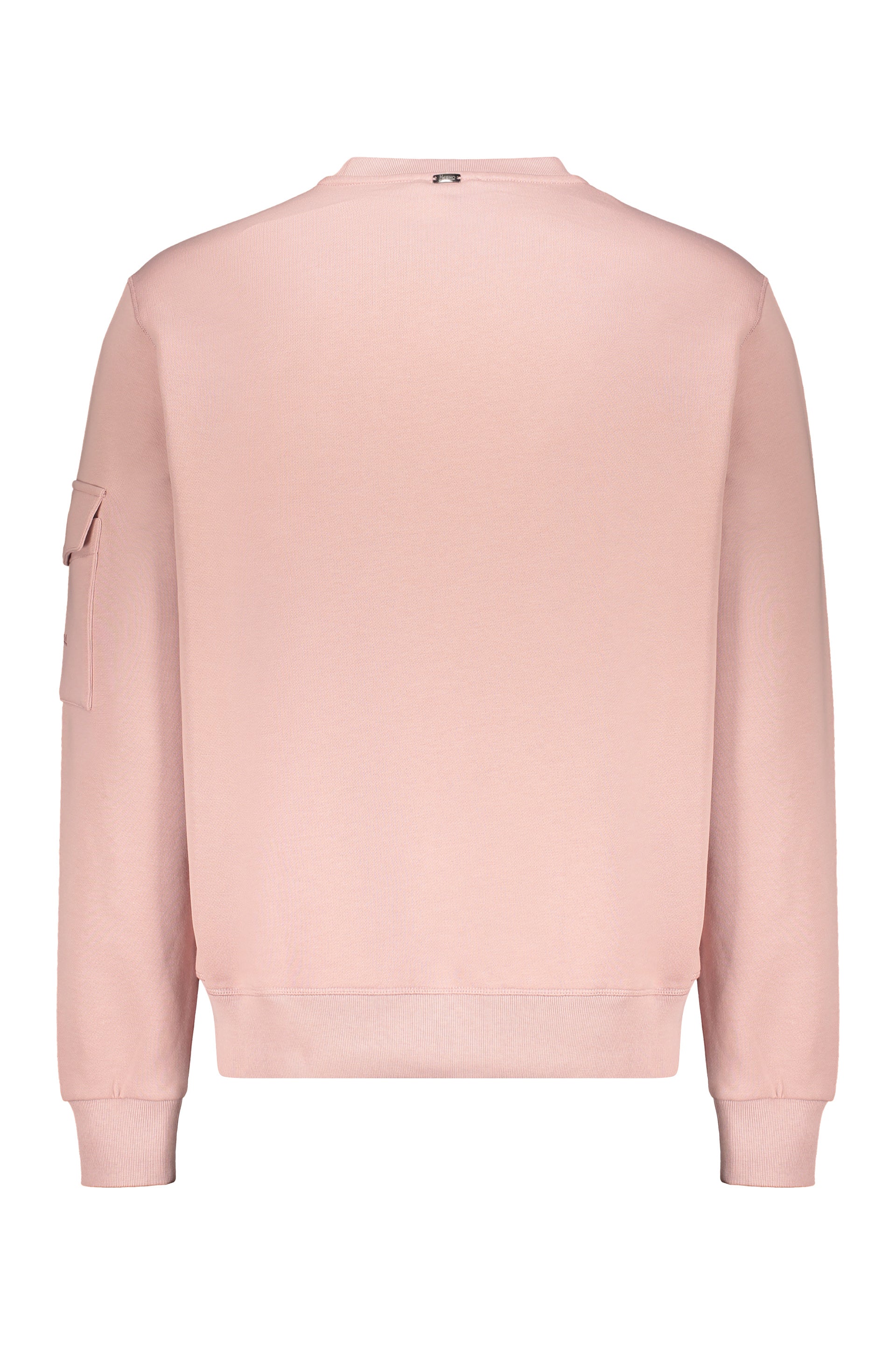 Cotton crew-neck sweatshirt