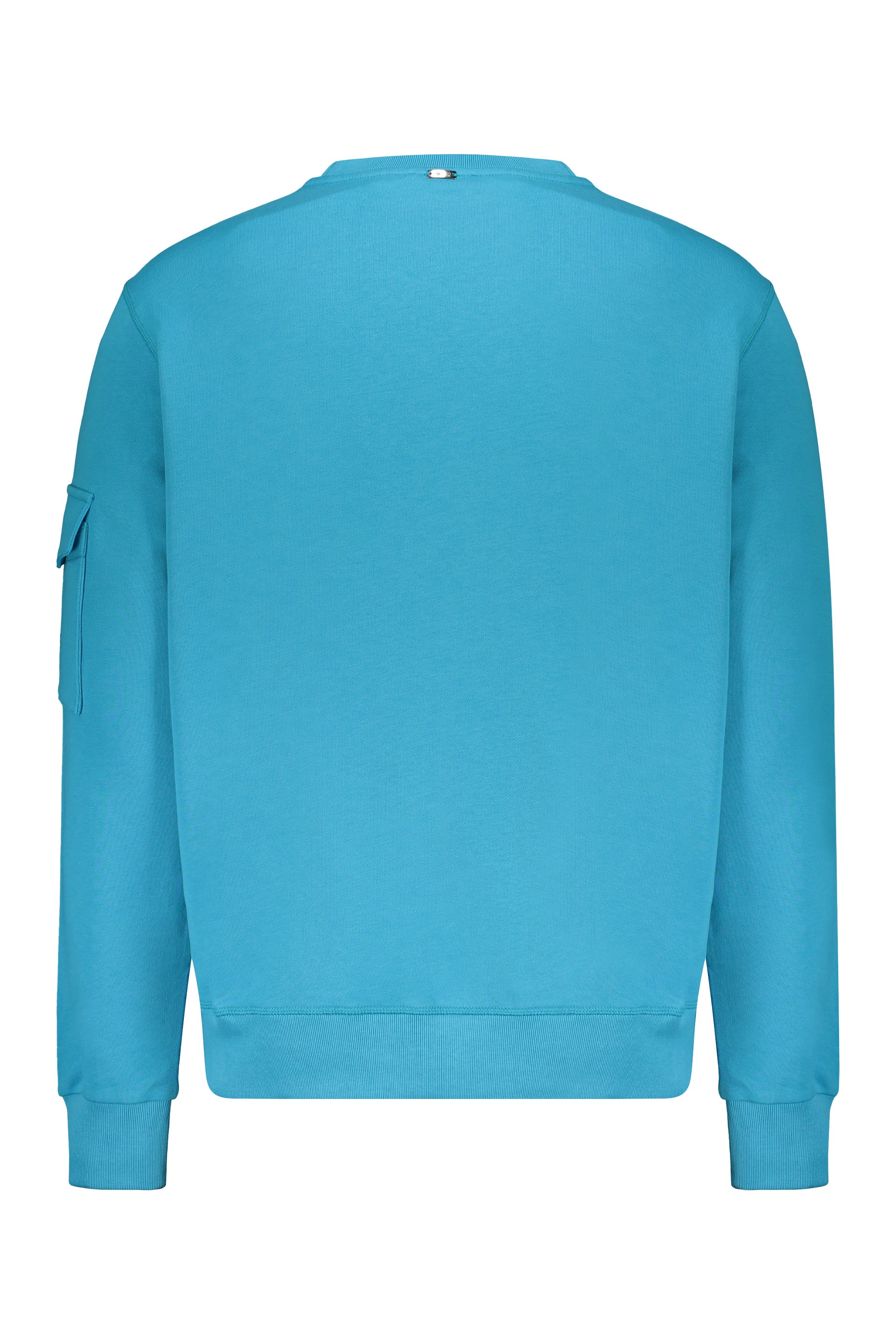 Cotton crew-neck sweatshirt