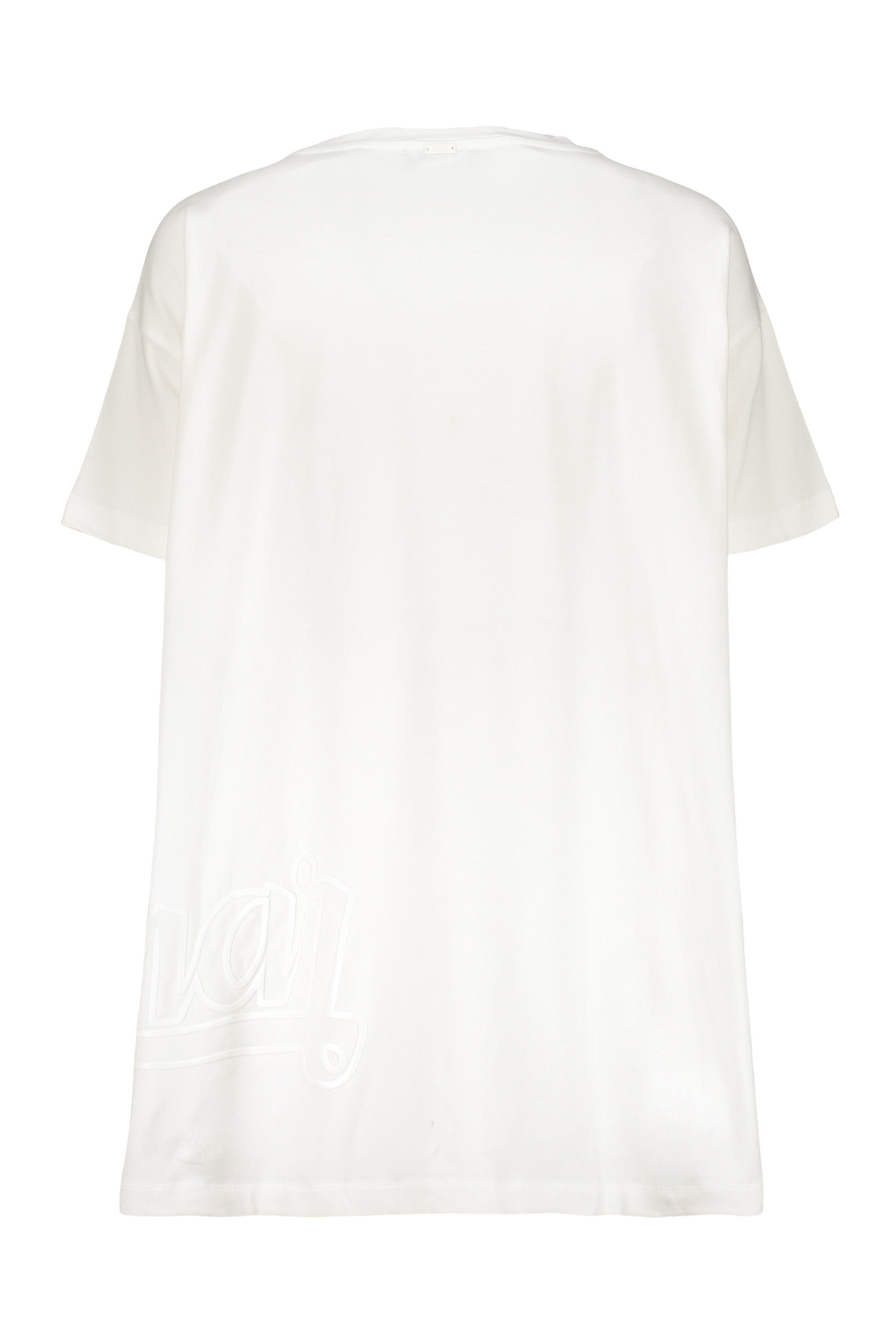 White cotton T-shirt