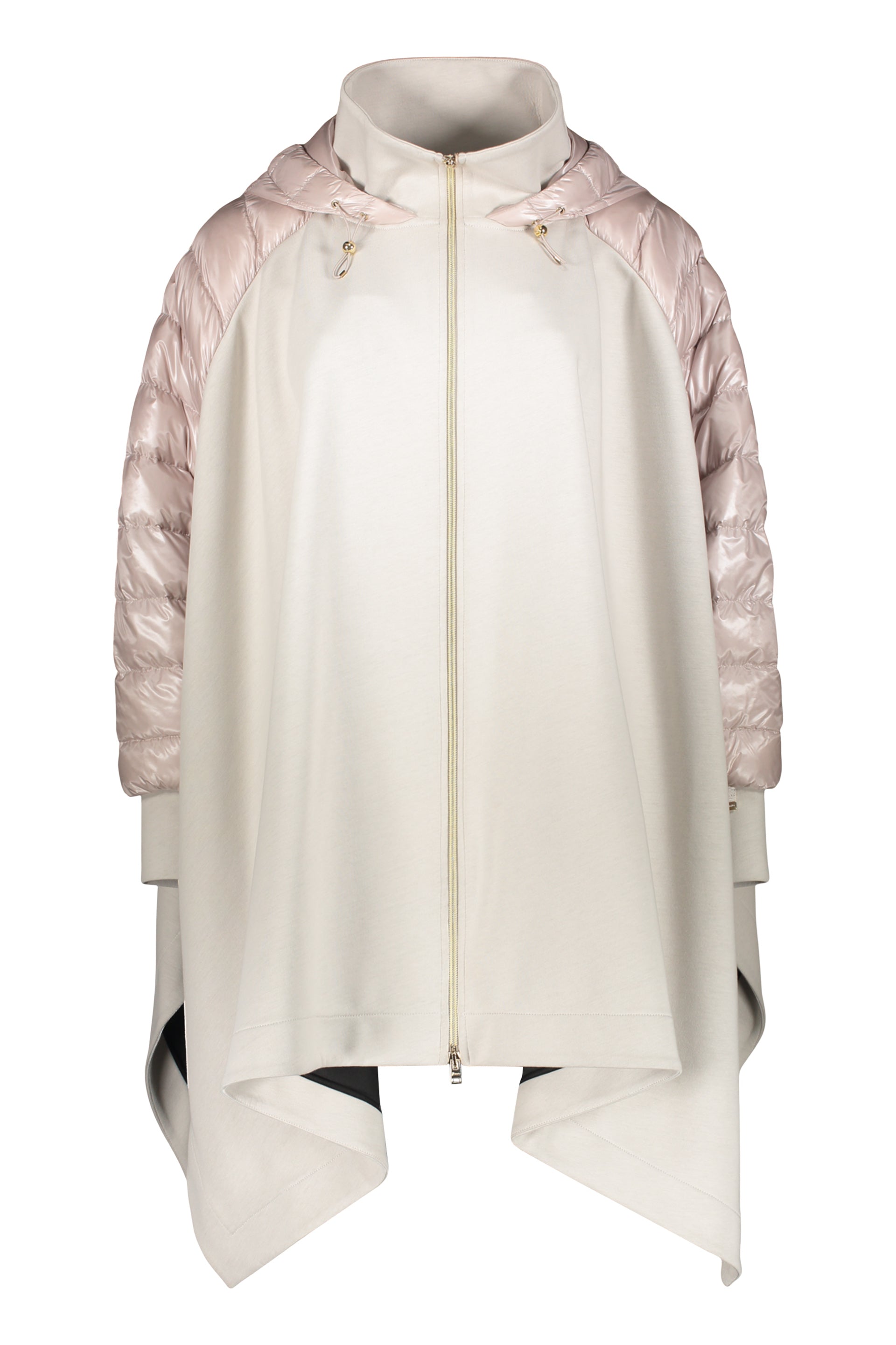 Hooded cotton jacket