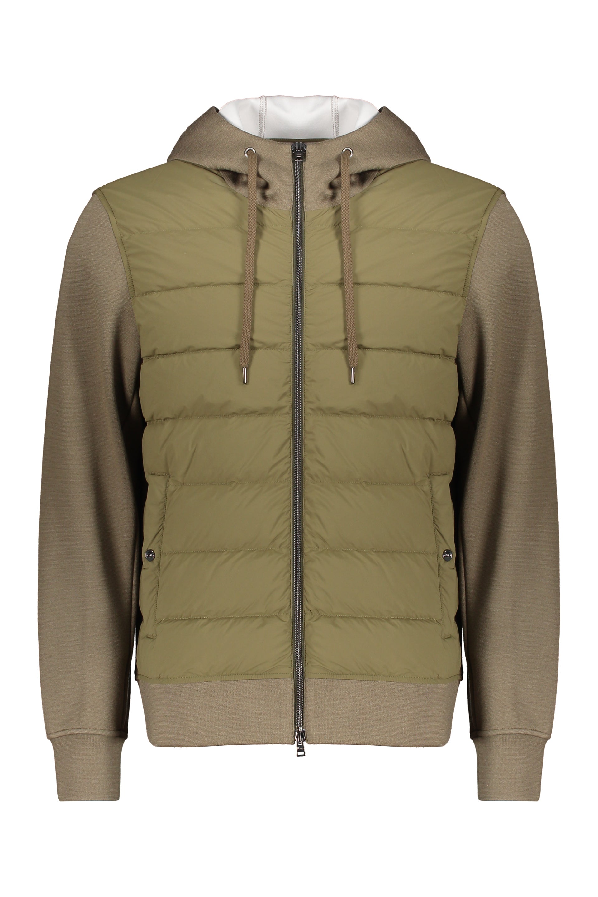 Padded front panel jacket