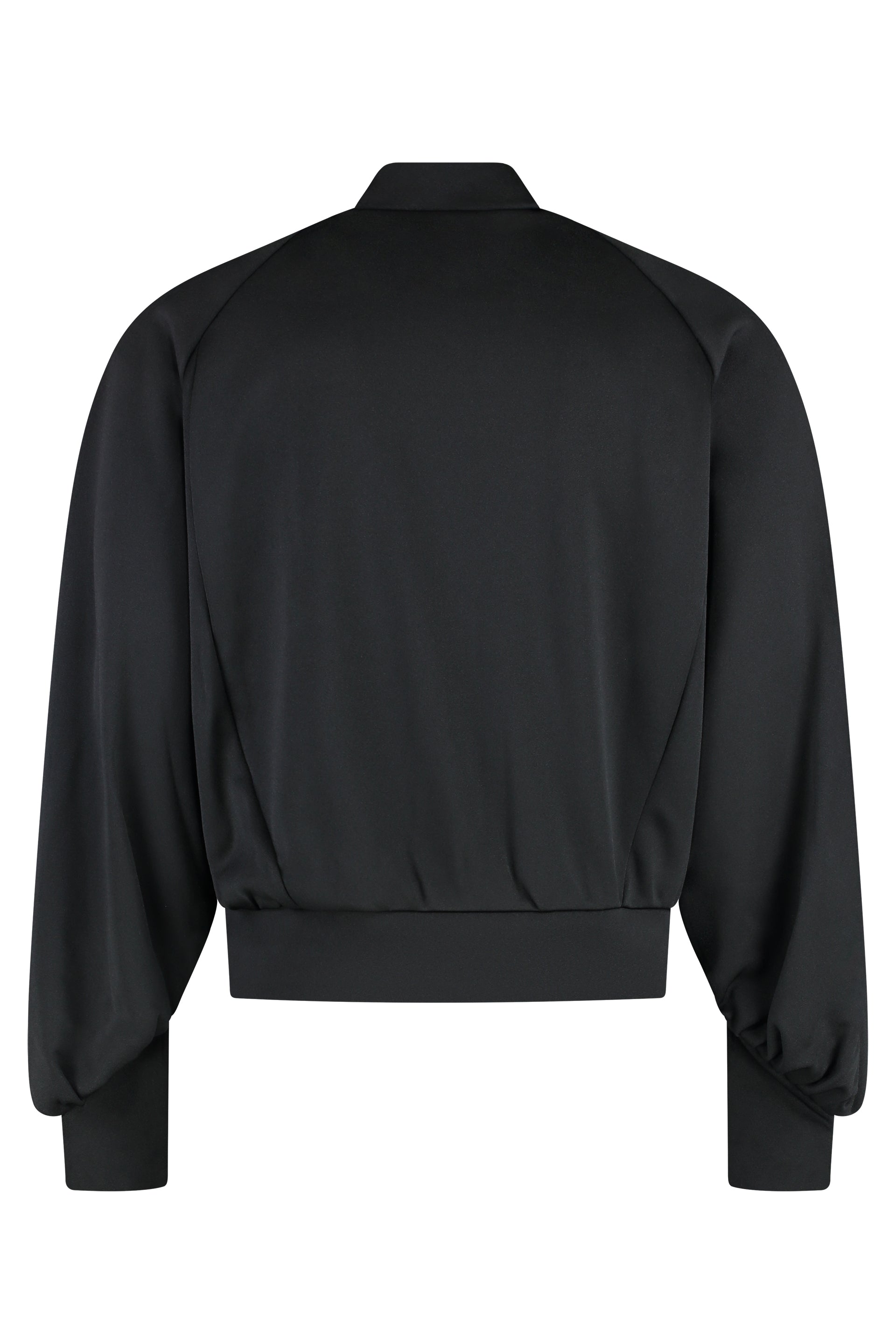 Techno fabric zipped