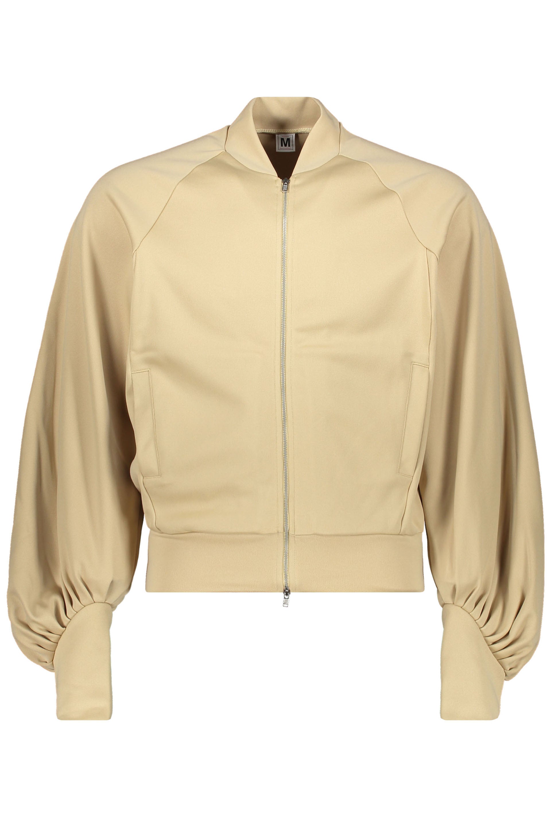 Techno fabric zipped
