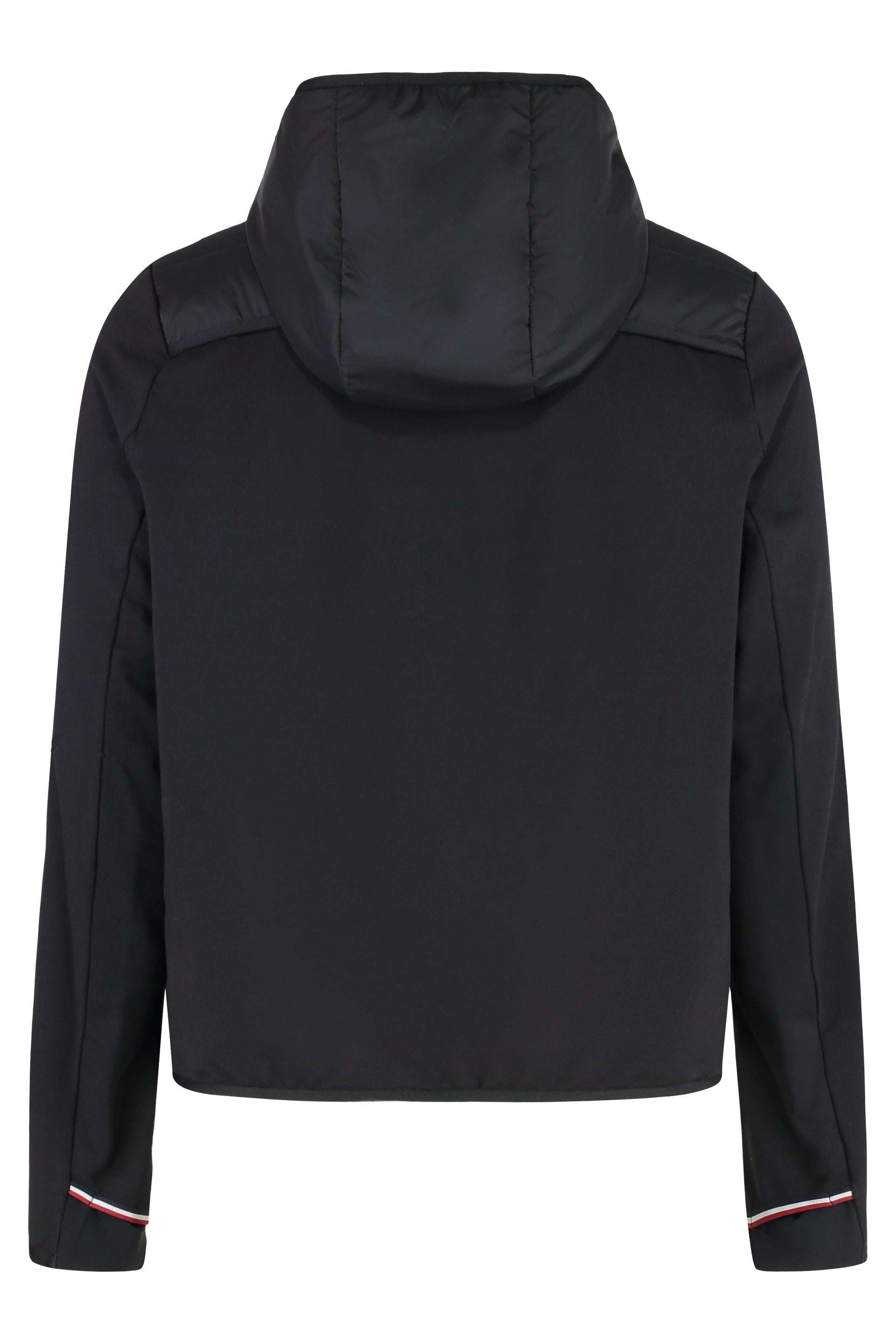 Cardigan with padded front panel