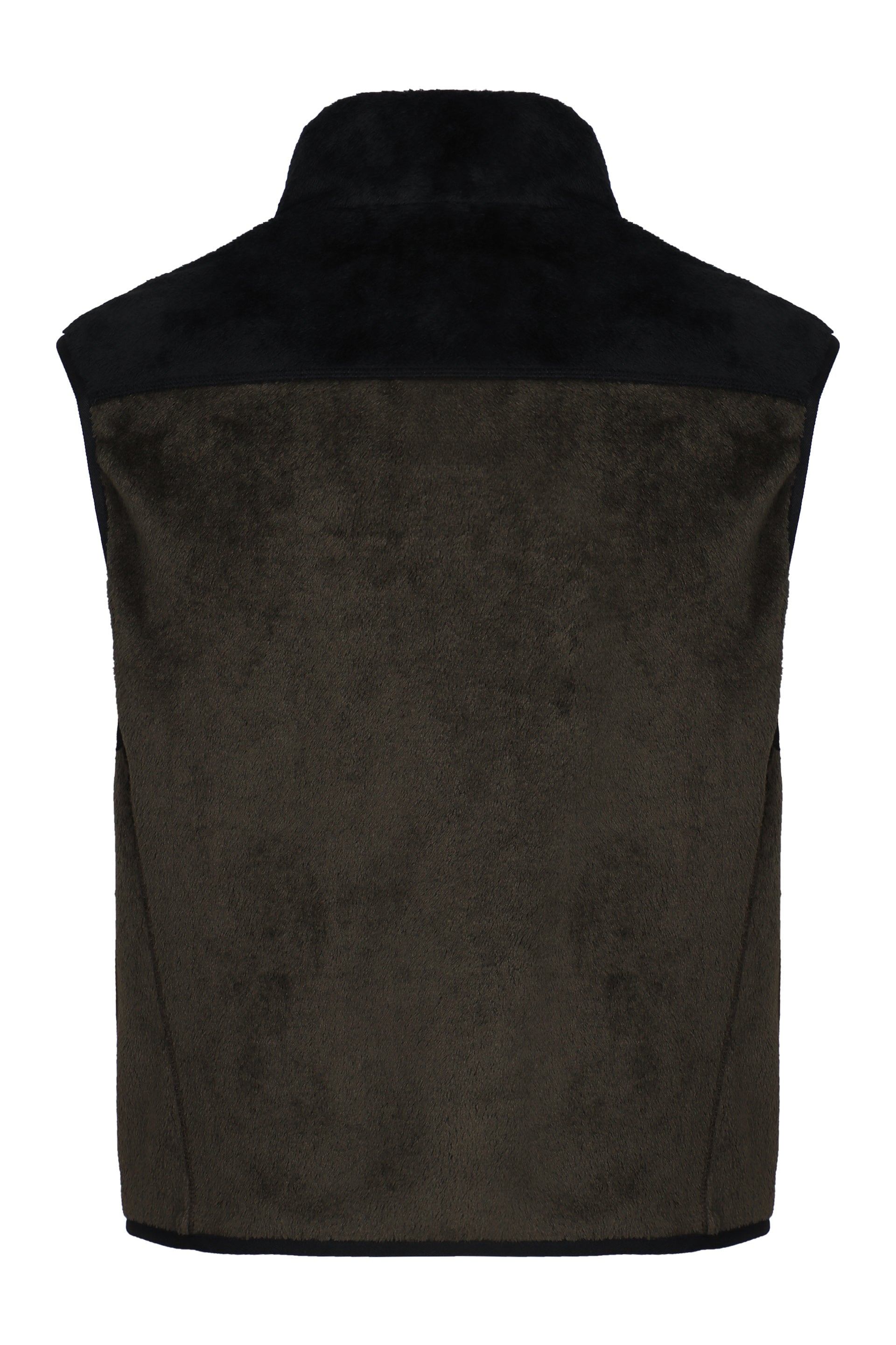 Padded fleece gilet