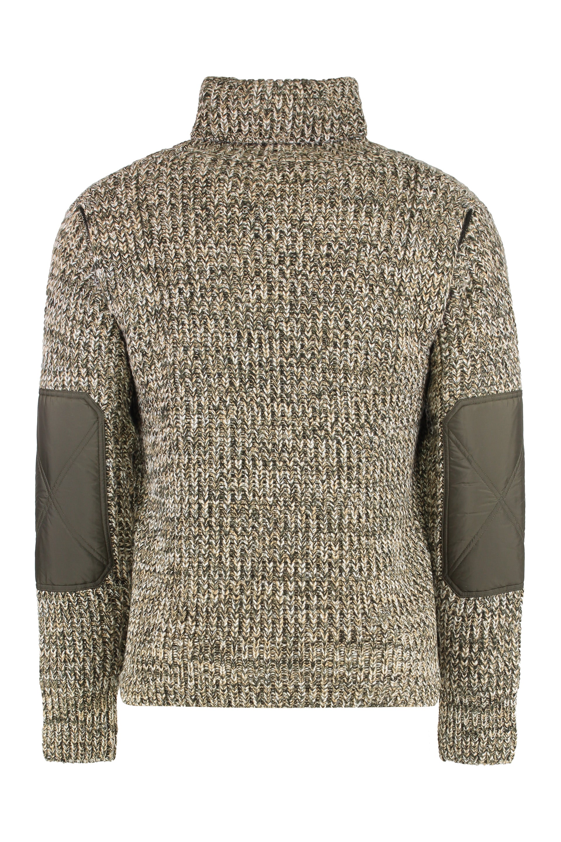 Sweater with turtleneck in wool