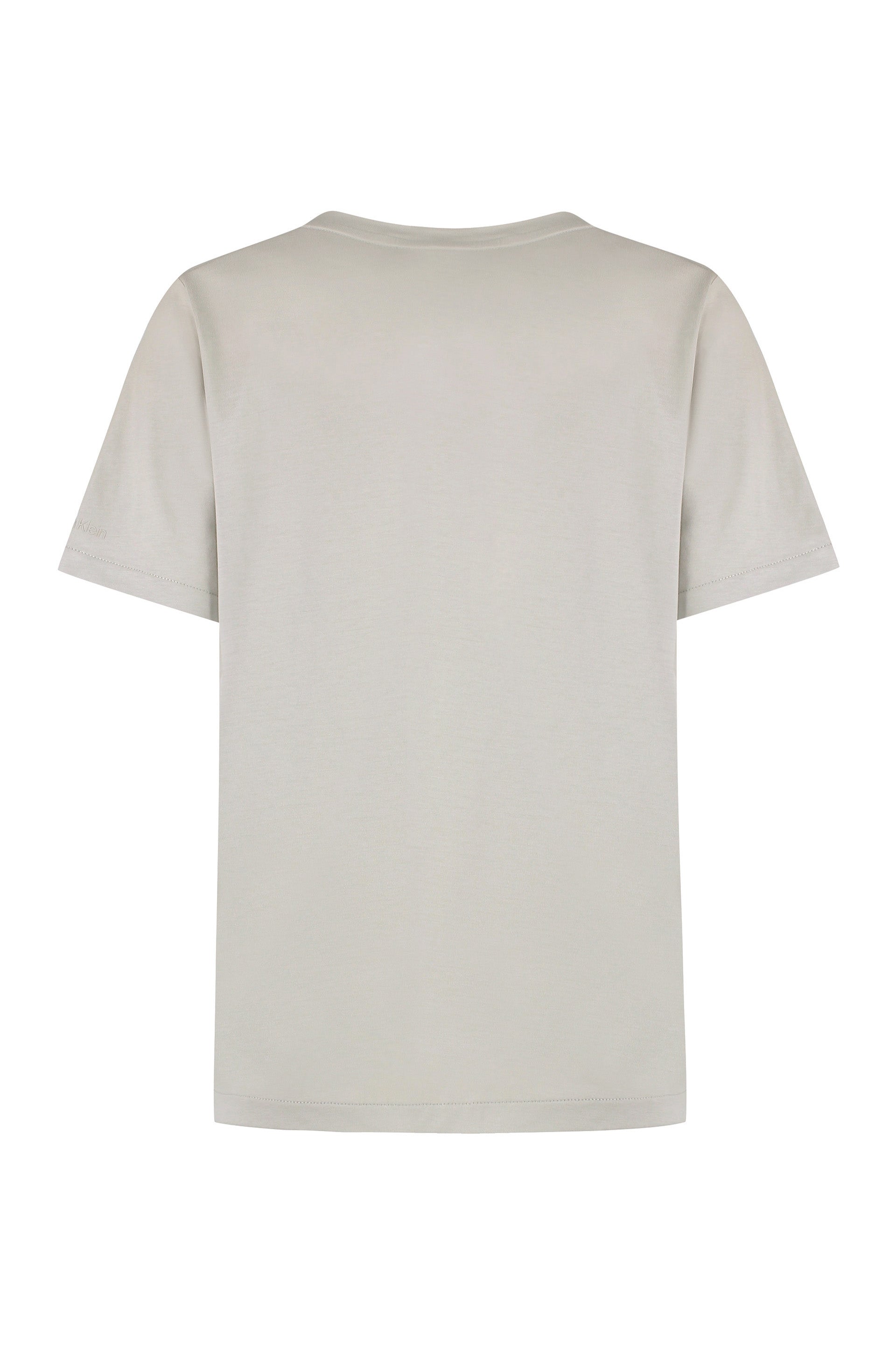 V-neck cotton T-shirt