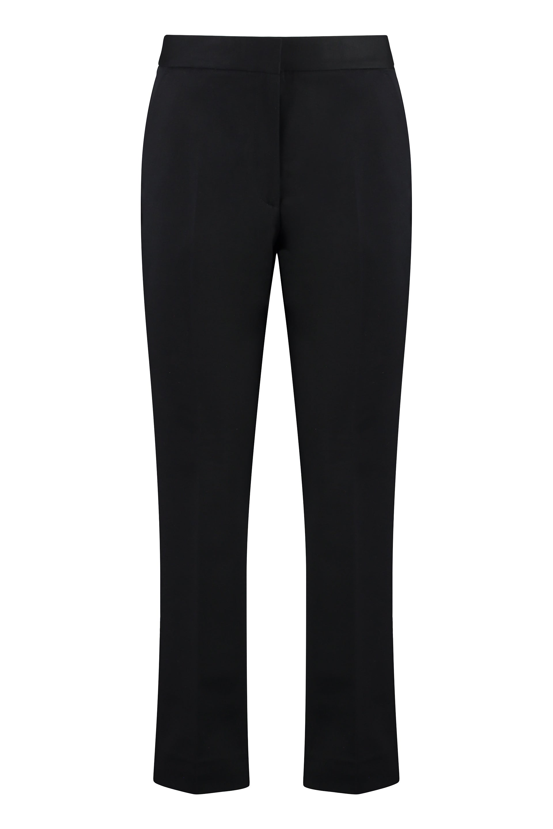 Cotton gabardine trousers