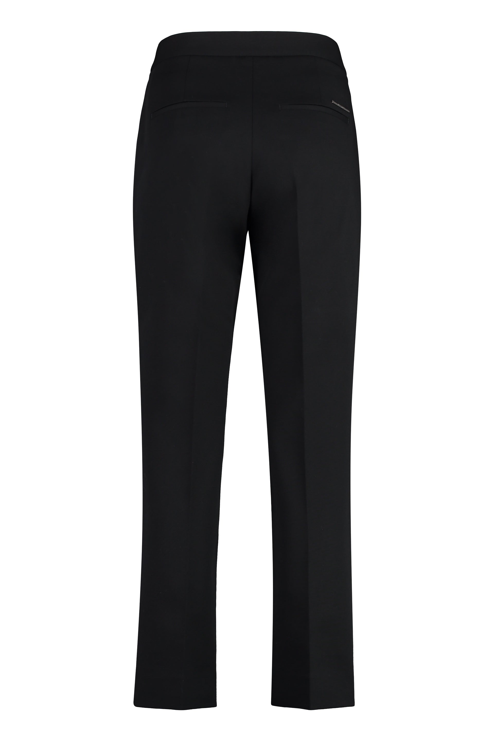 Cotton gabardine trousers