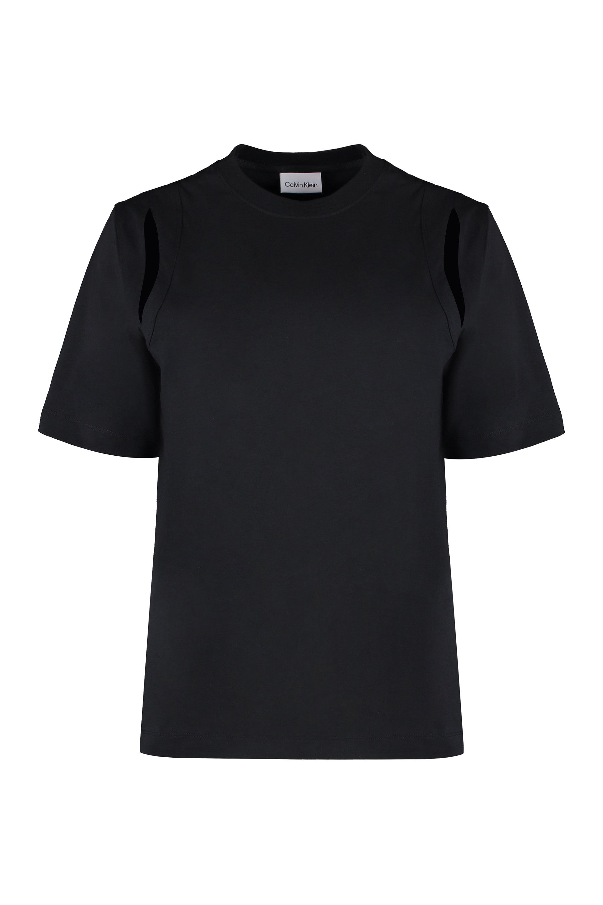 Cotton crew-neck T-shirt