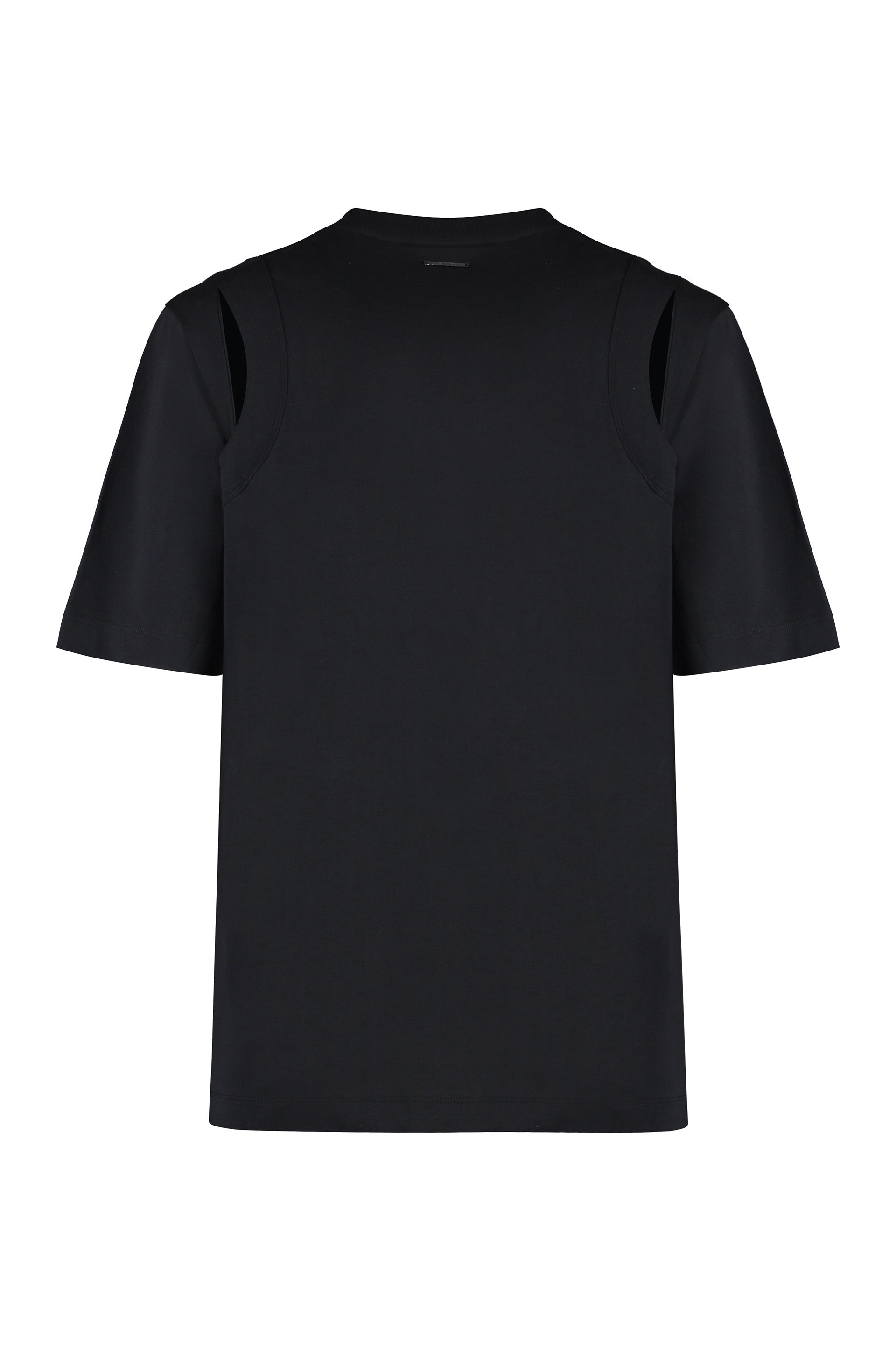 Cotton crew-neck T-shirt