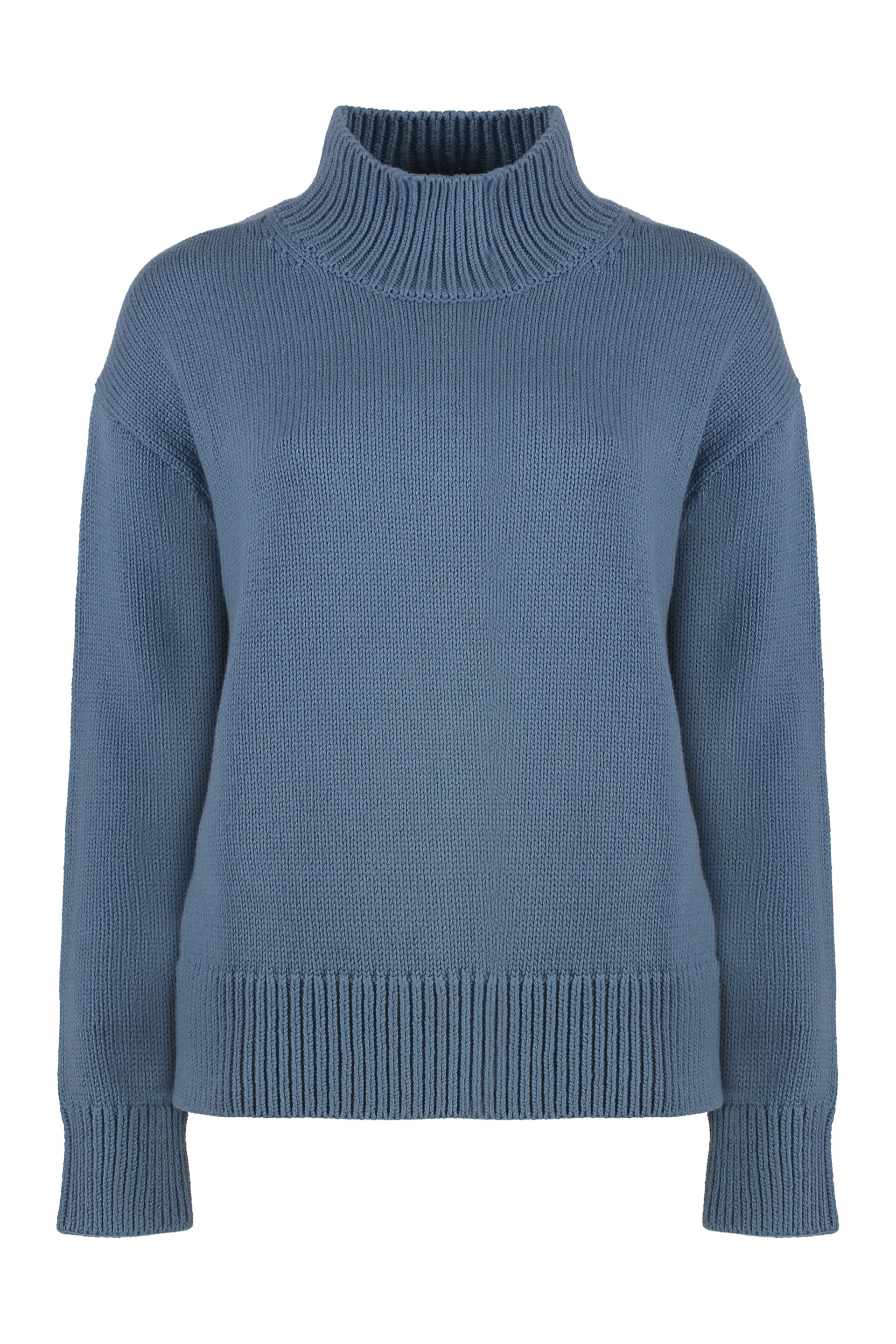 Cotton turtleneck sweater